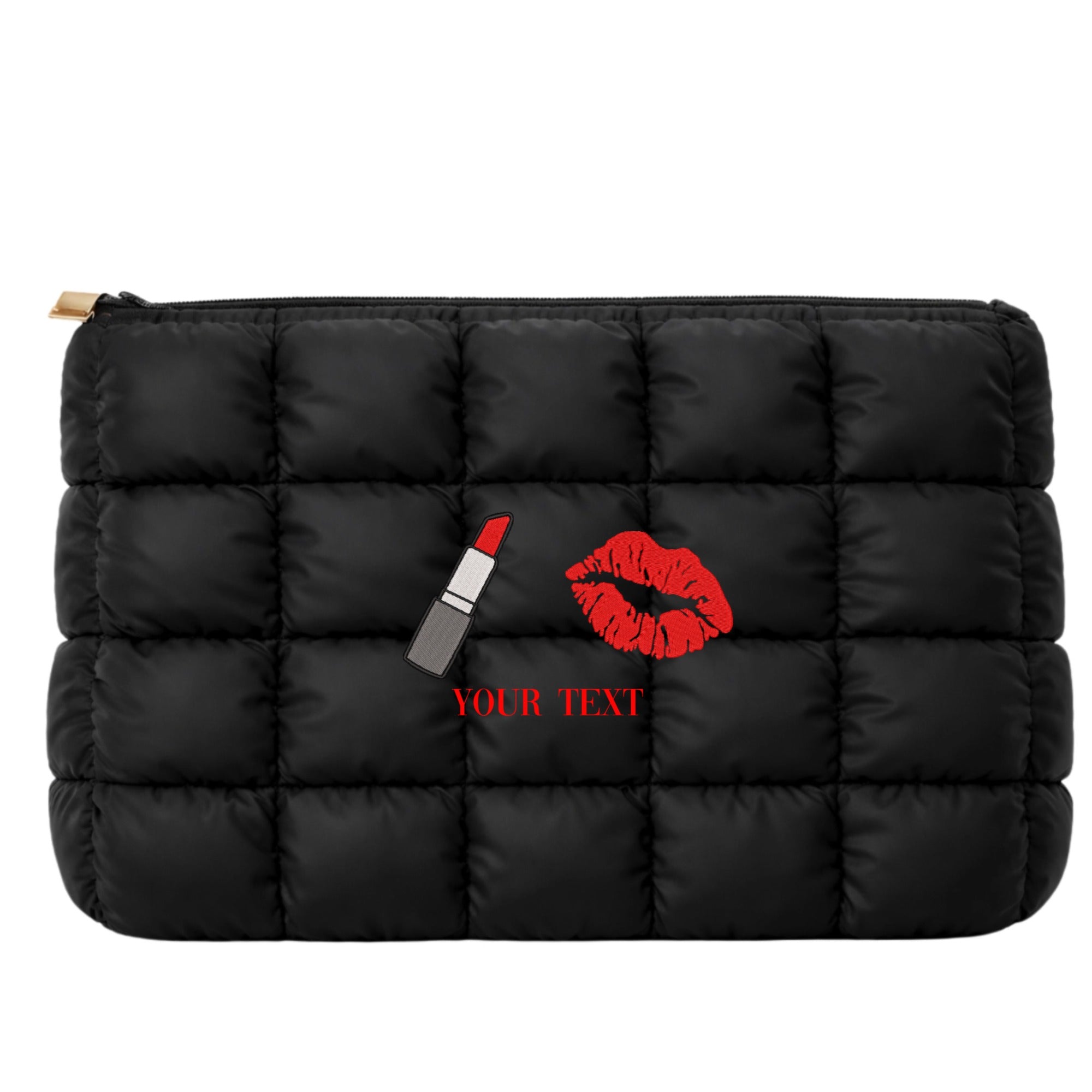 Icon II Quilted Cosmetic Makeup Bag