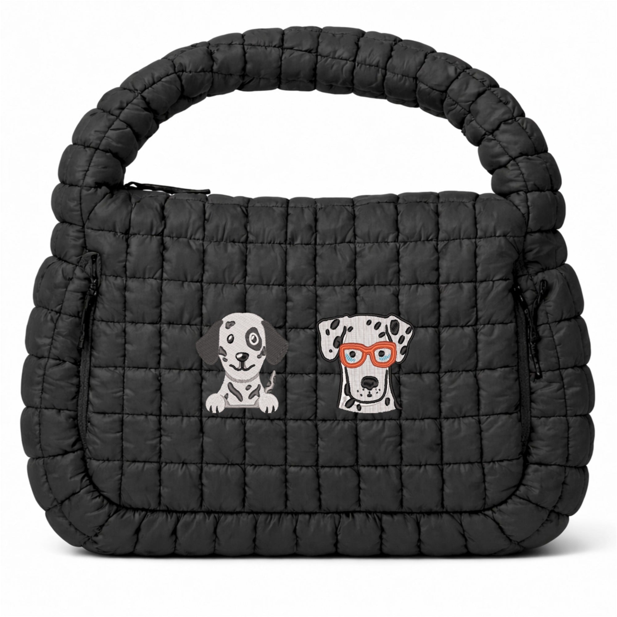 Pets Oversized Quilted  Carryall Crossbody
