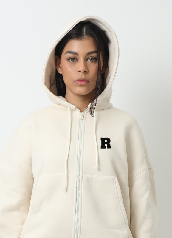 Luxe Classic Zip Hoodie - Monogram
