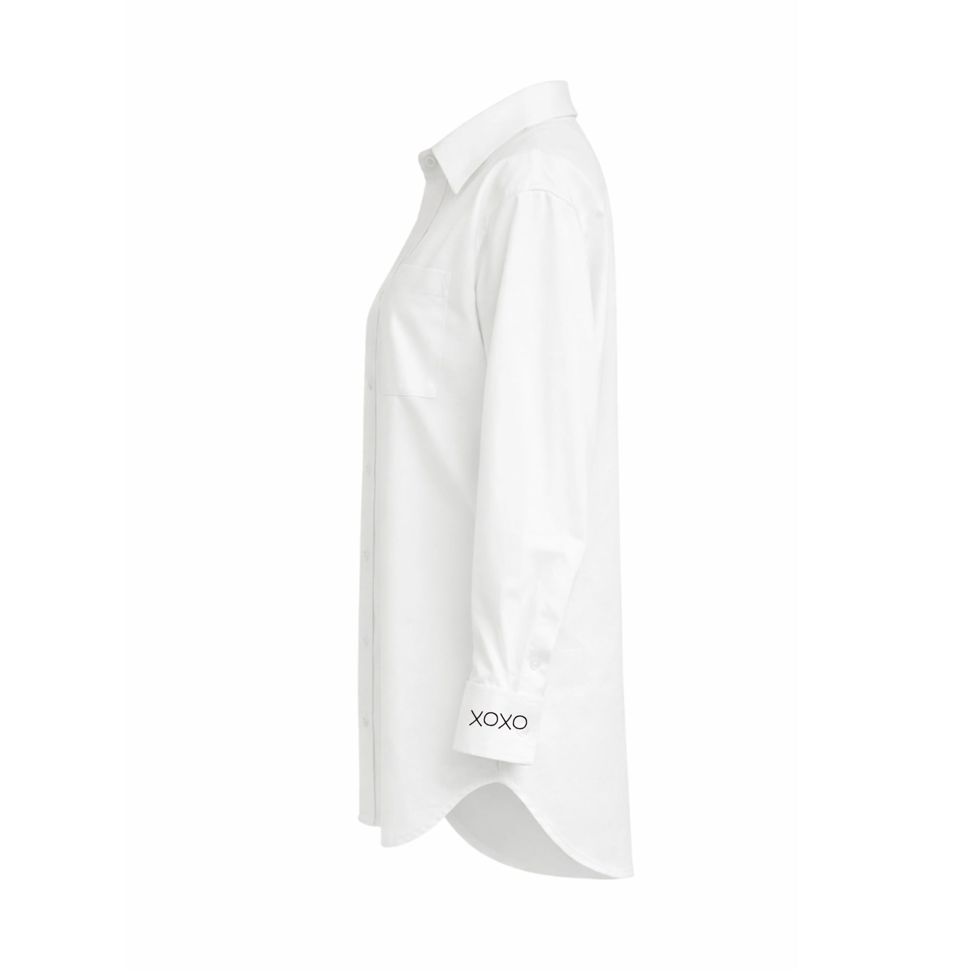 Cuff Inscription Button Down