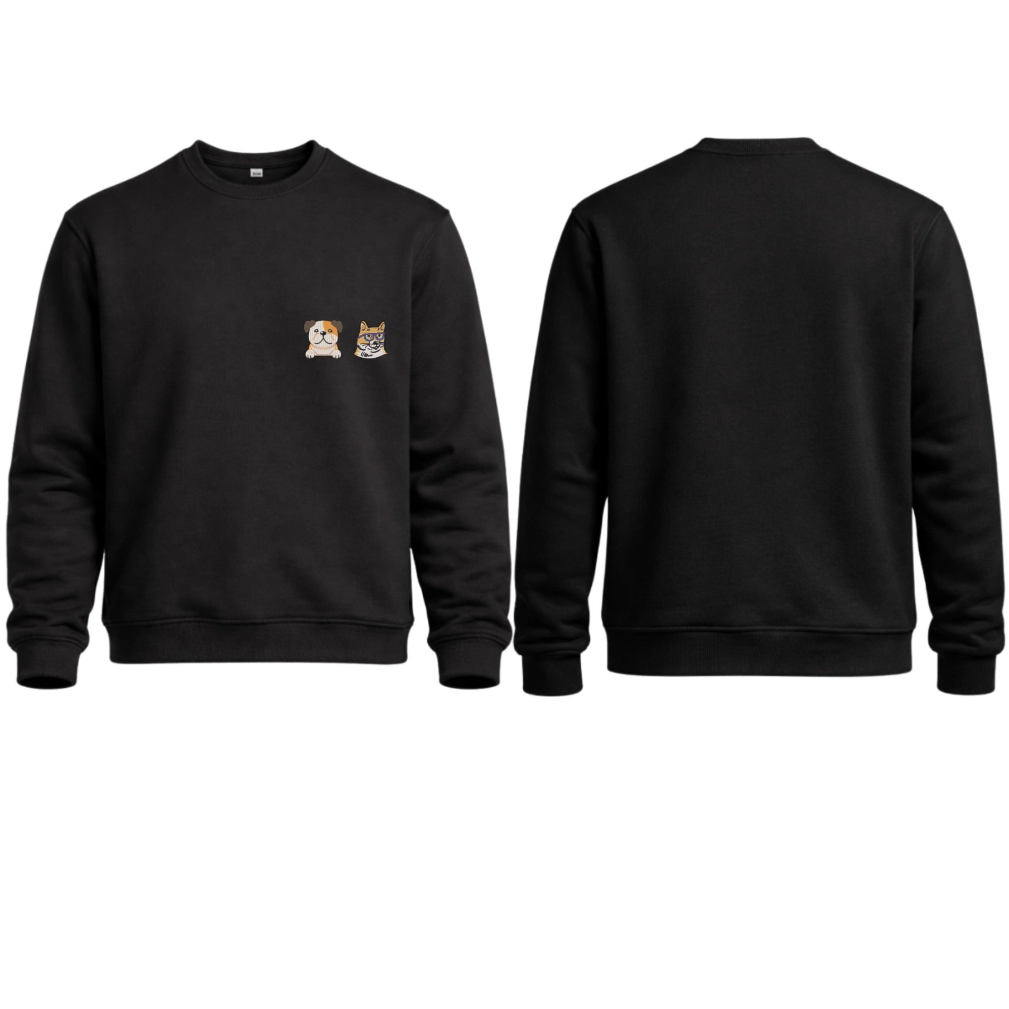 Pets Mid Length Crew Neck Fleece