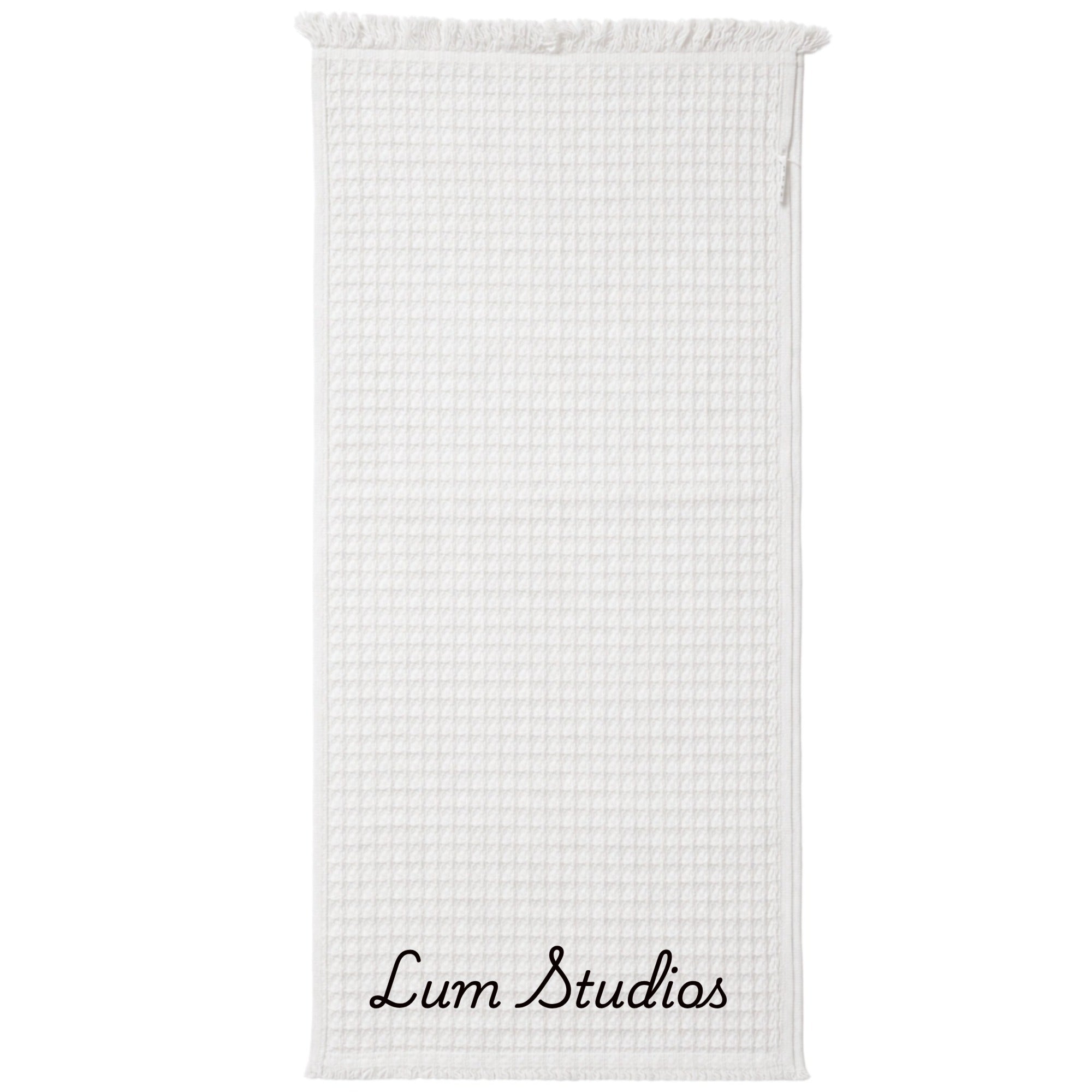 Inscription Waffle Towel - Large