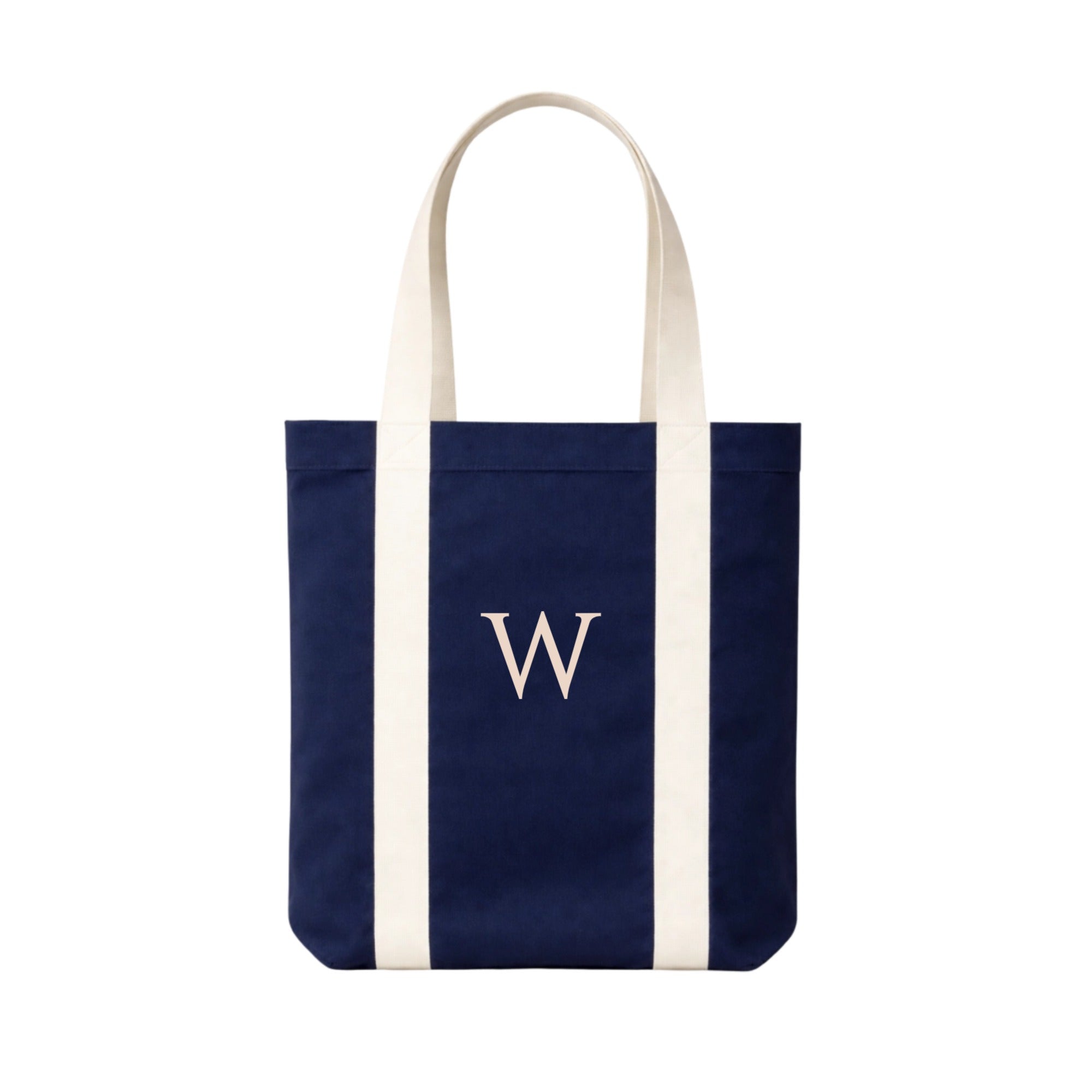 Monogram Two-Tone Tote