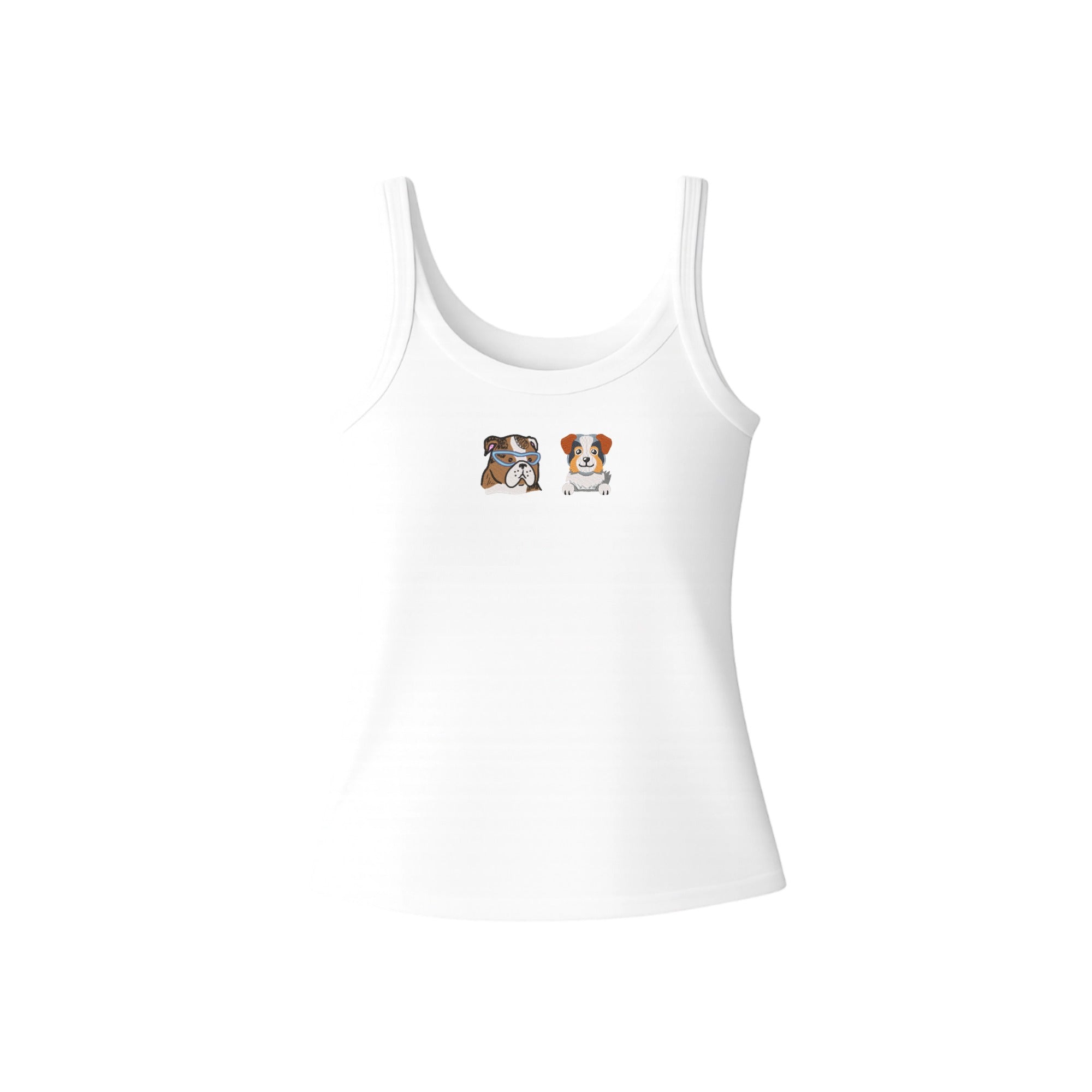 Pets Knit Cotton Tank Top