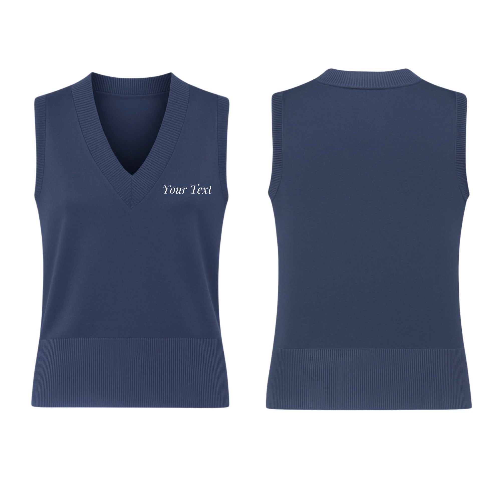 Inscription V-Neck Sweater