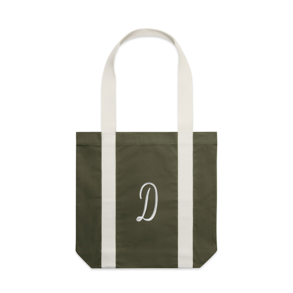 Monogram Two-Tone Tote