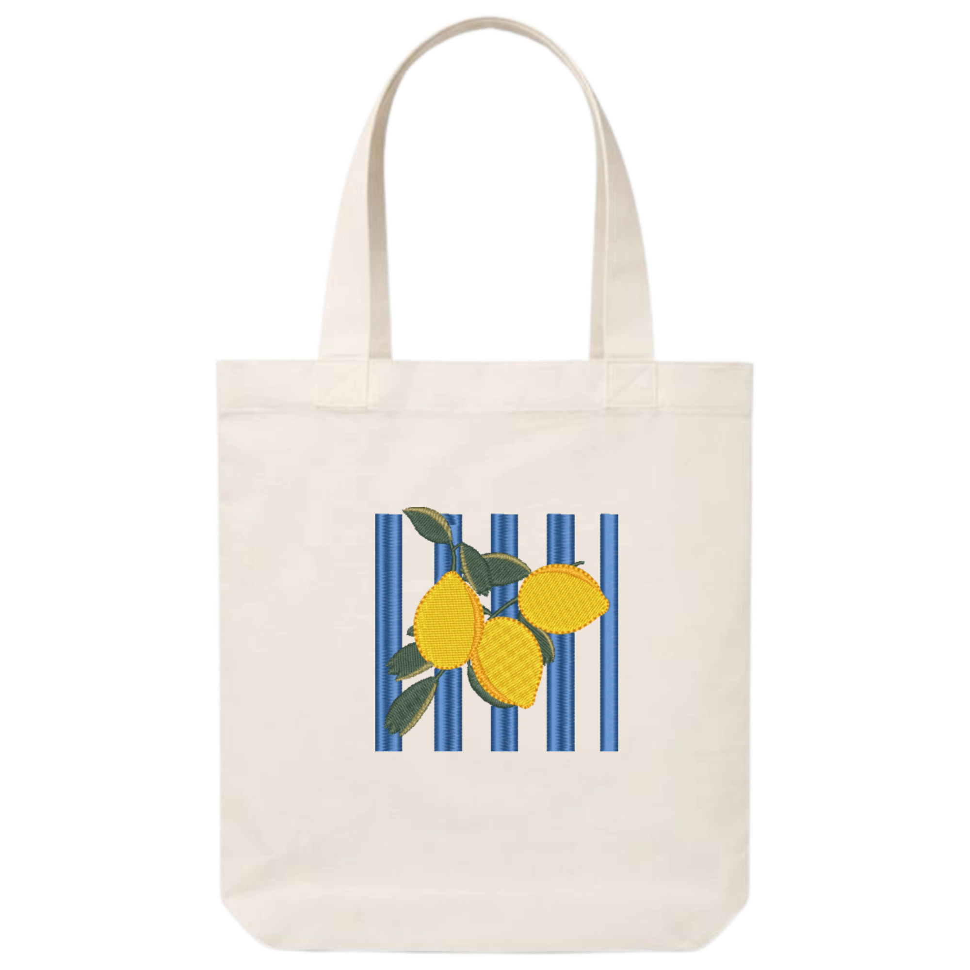 Basic Tote  Summer -Solo Embroidered