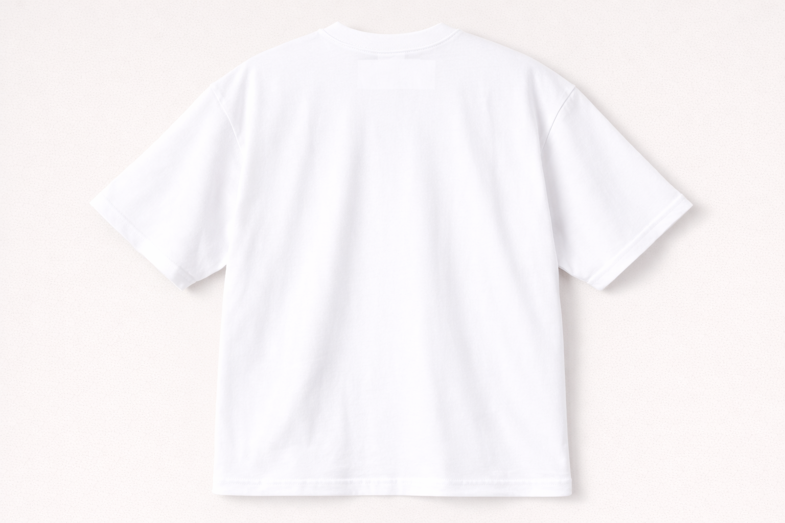 Boxy Tee White -  Blank