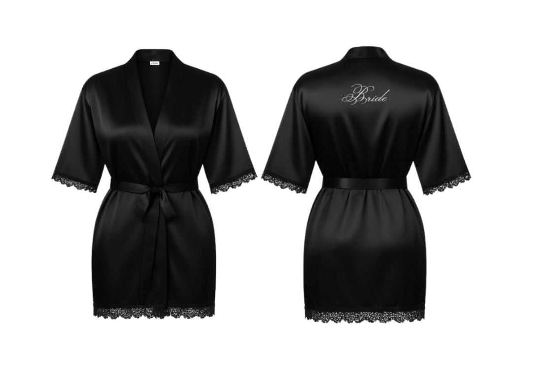 Bridal Robe-Back Print