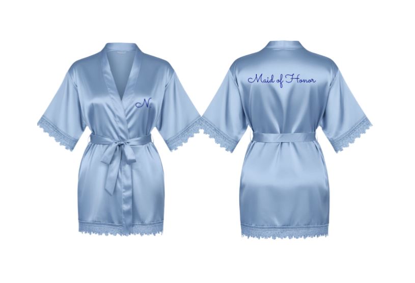 Bridal Robe Textile Vinyl- PRICING PENDIENTE