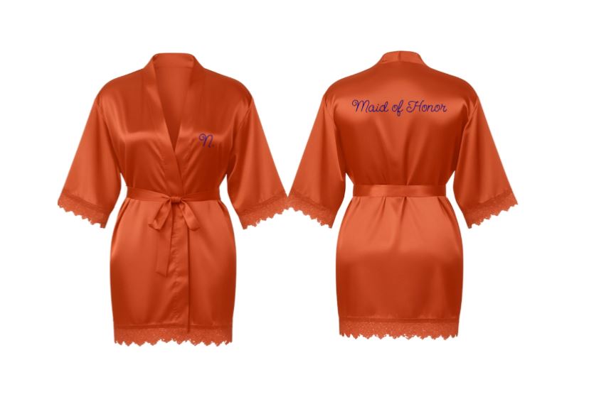 Bridal Robe Textile Vinyl- PRICING PENDIENTE