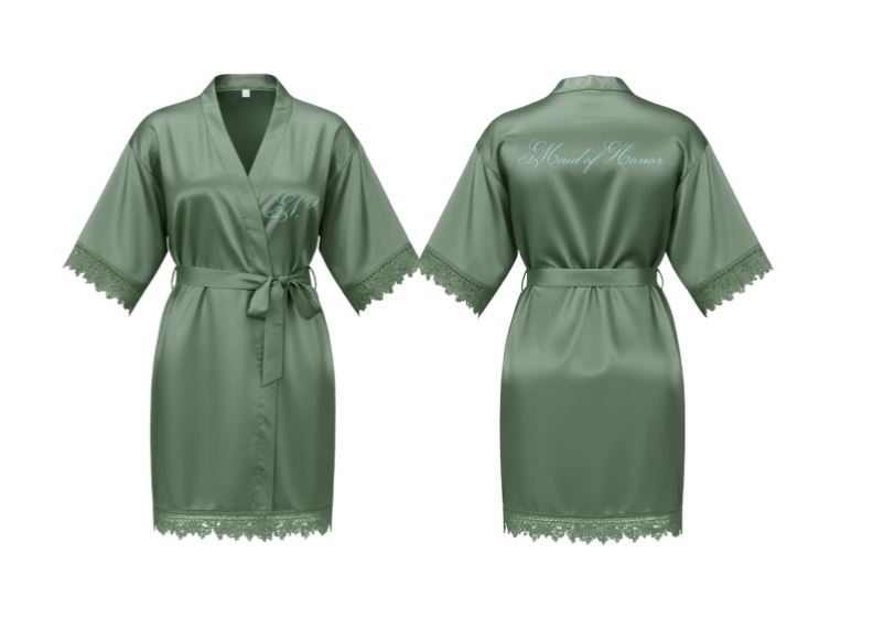 Bridal Robe Textile Vinyl- PRICING PENDIENTE