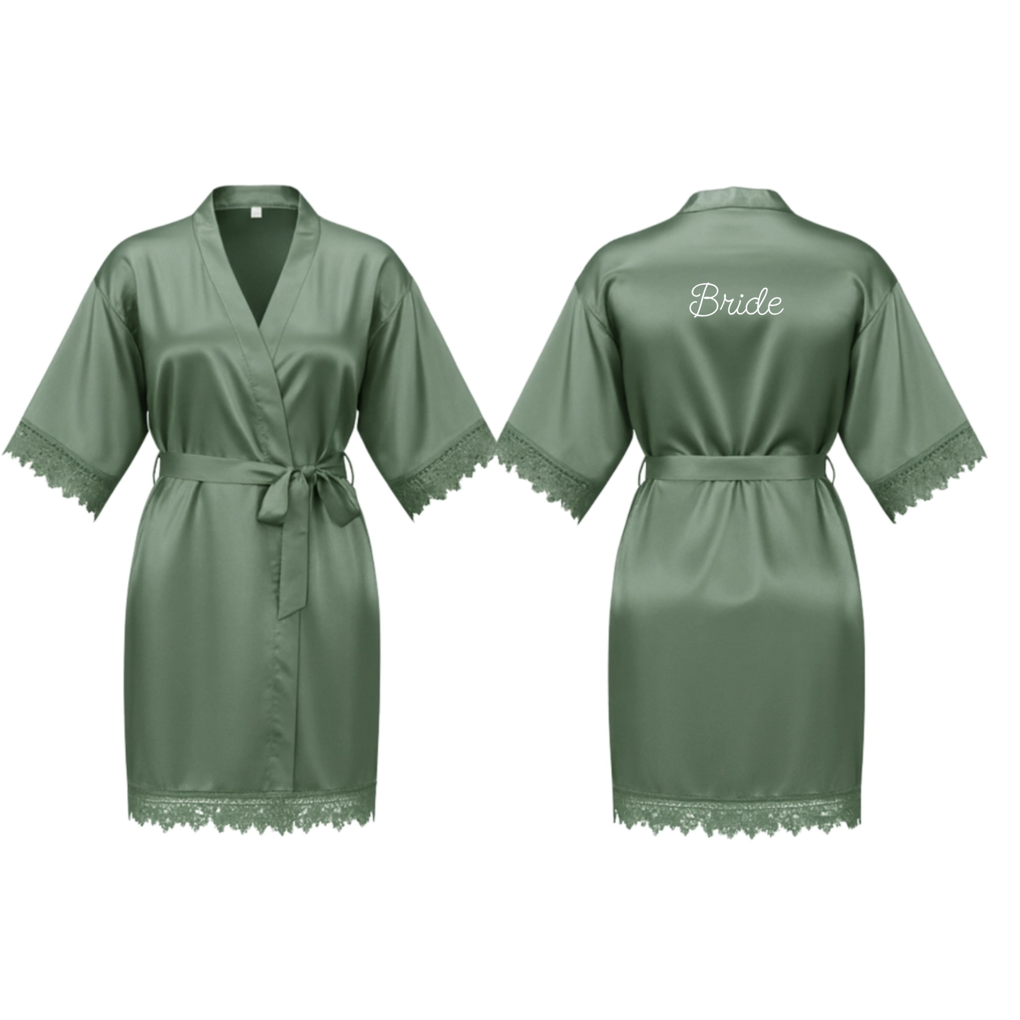 Bridal Robe-Back Print