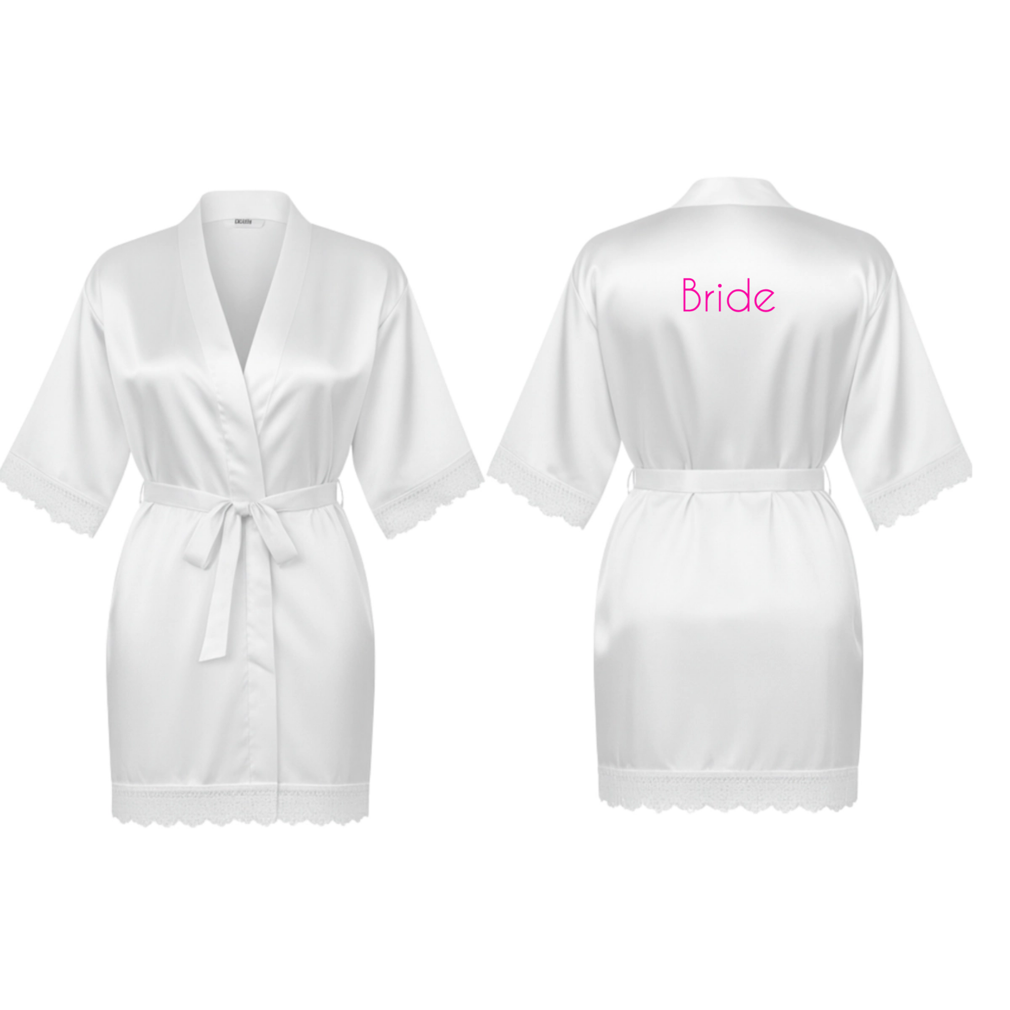 Bridal Robe-Back Print