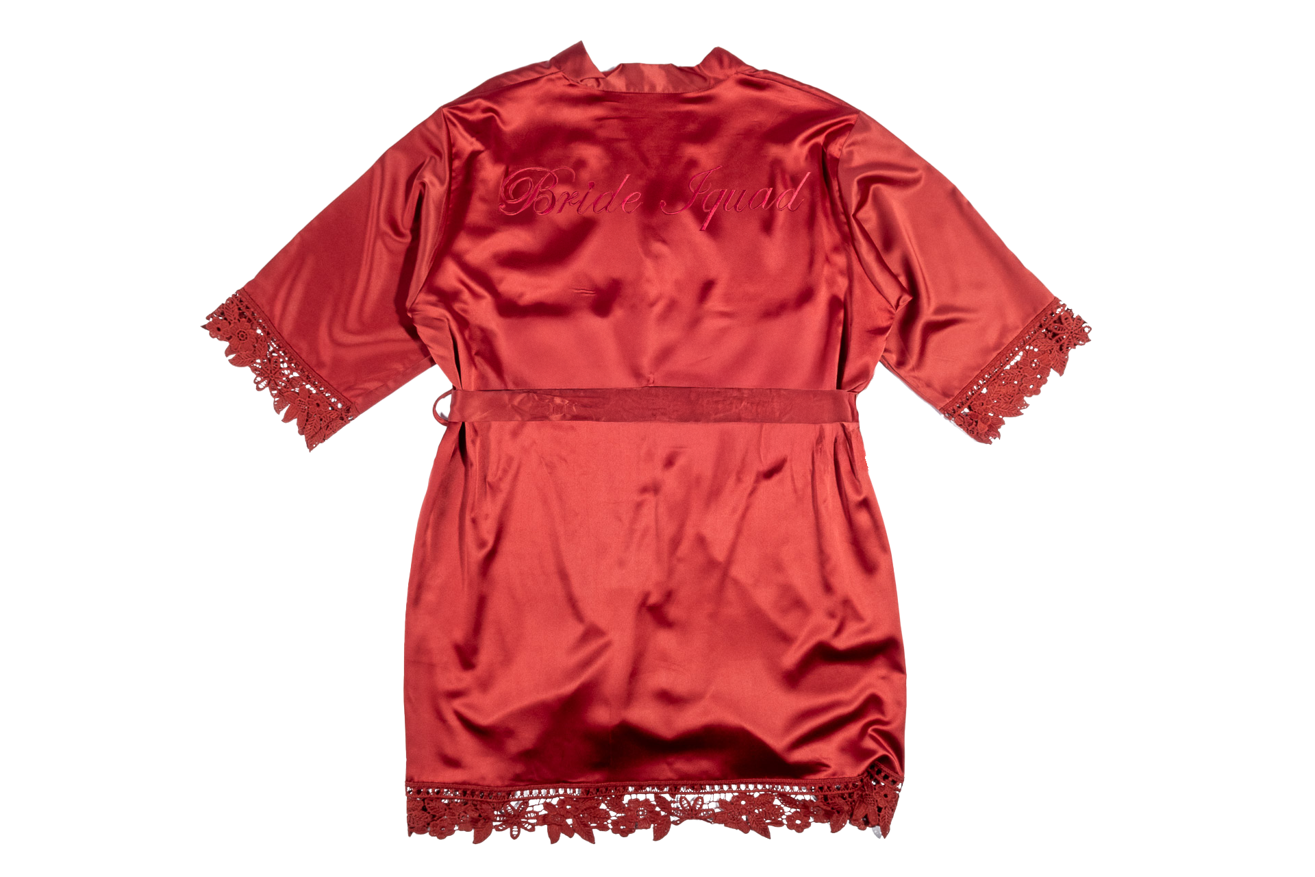 Deluxe Inscription Satin Robe