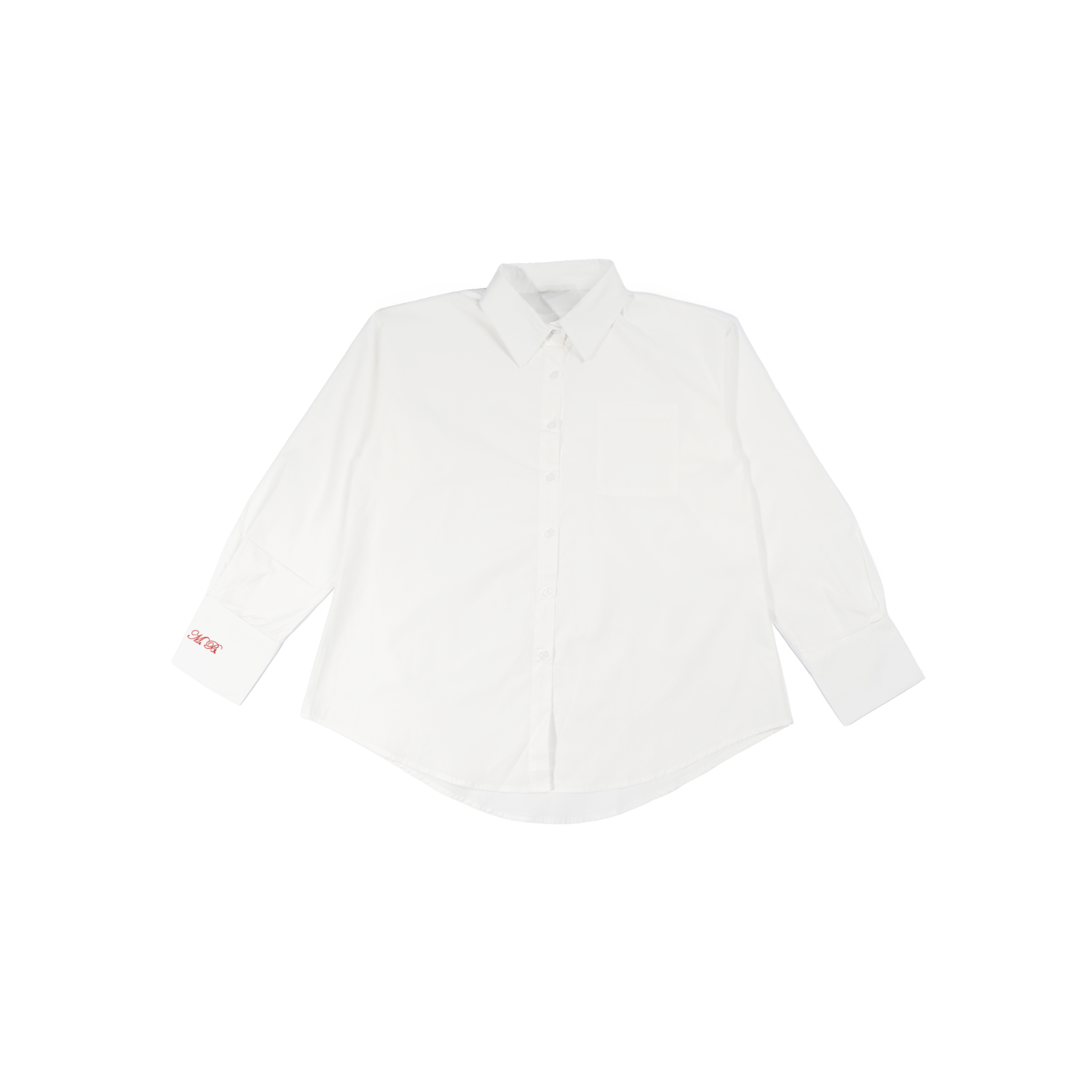 Cuff Button Down Monogram