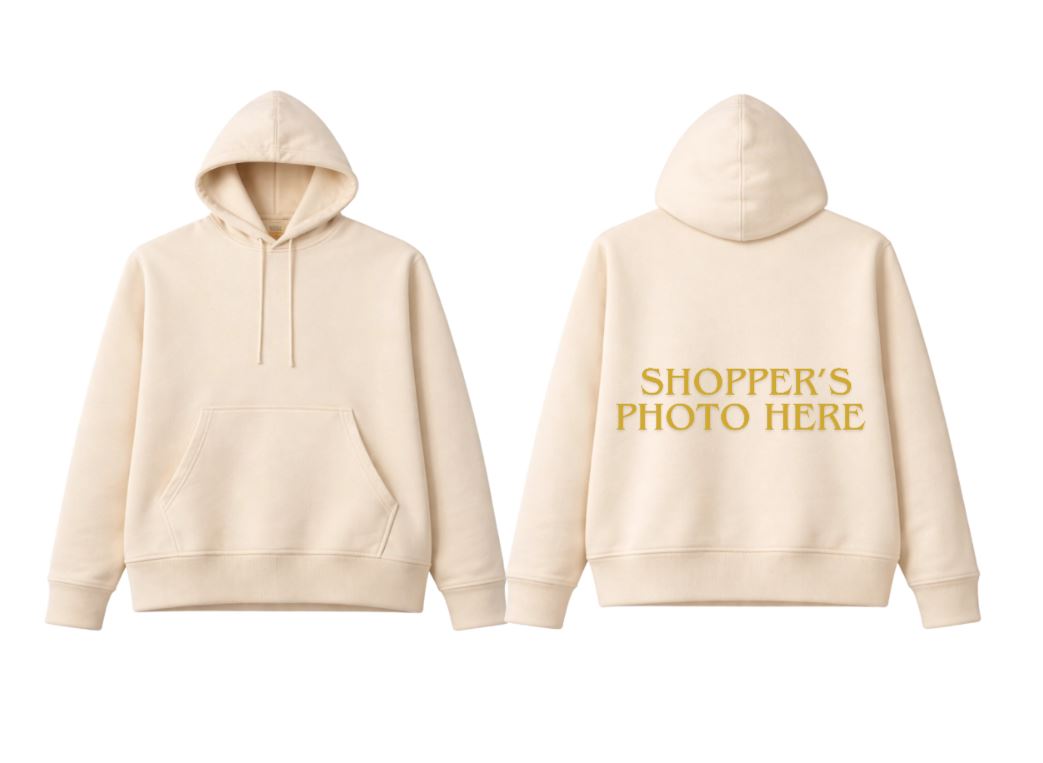 Classic Pull Over Fleece Hoodie DTF