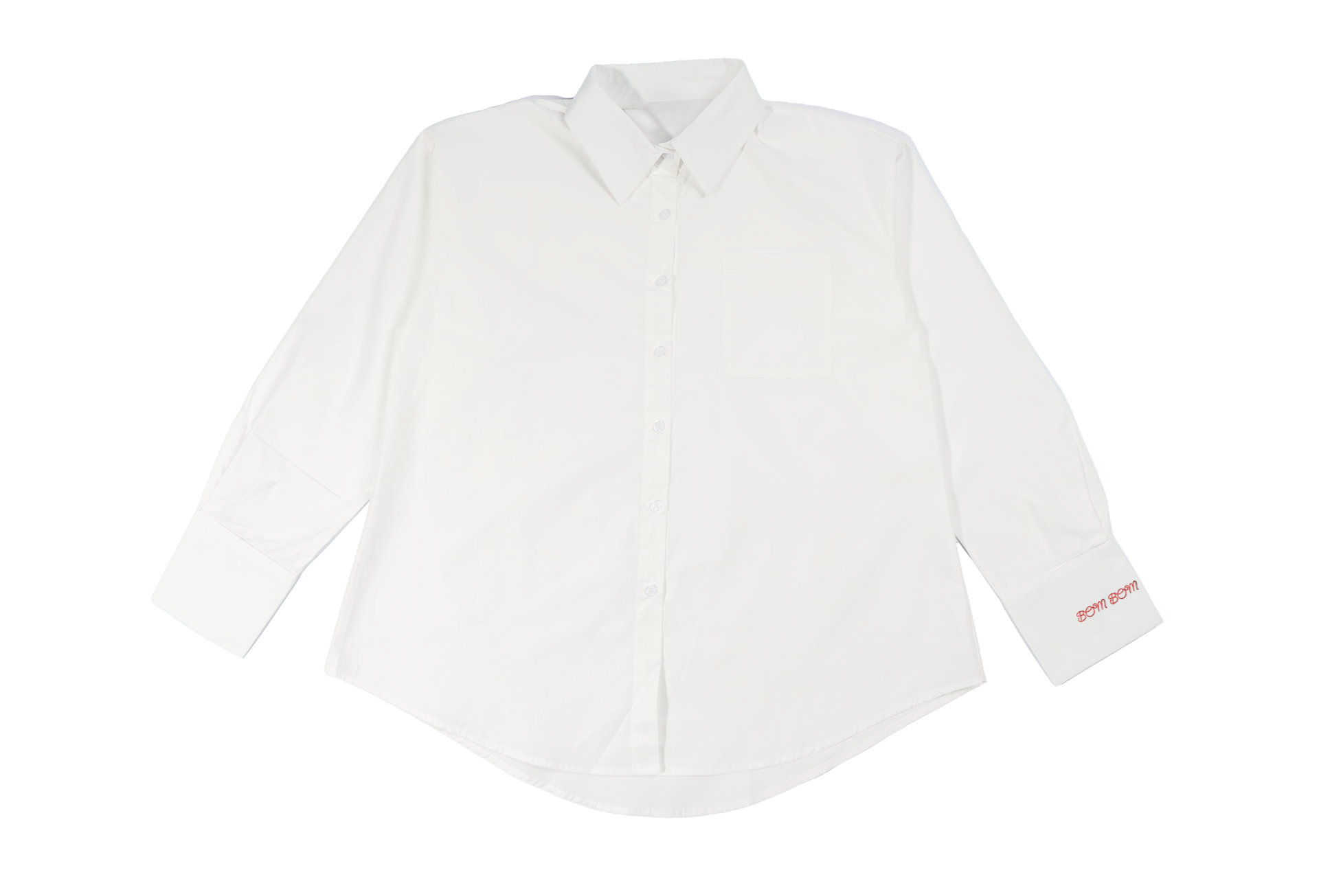 Cuff Inscription Button Down