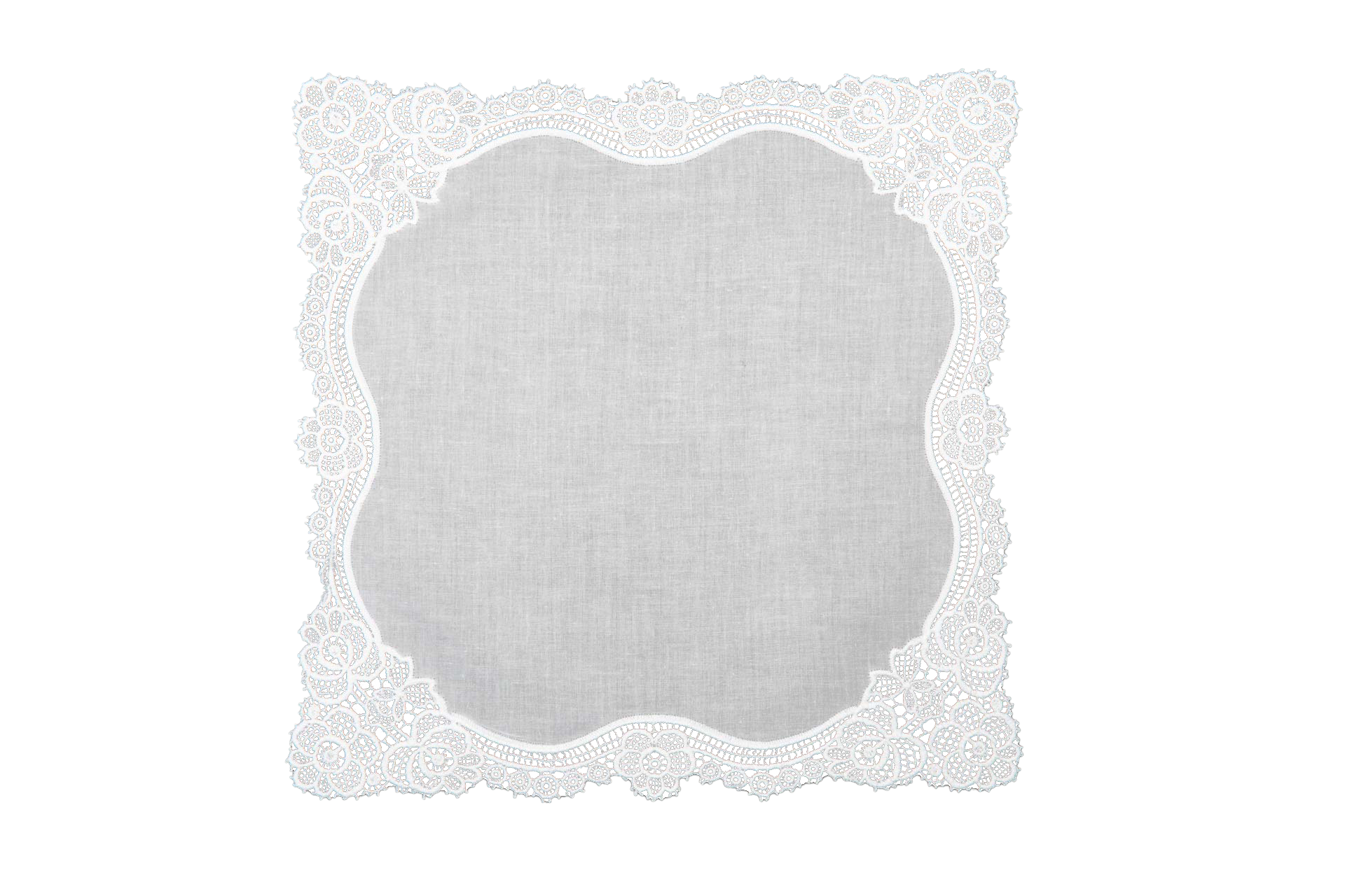 Ella Crochet Handkerchief - BLANK