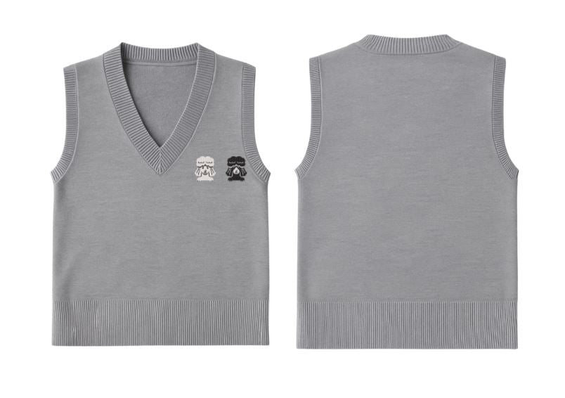 Deluxe Pet Lover V-Neck Sweater