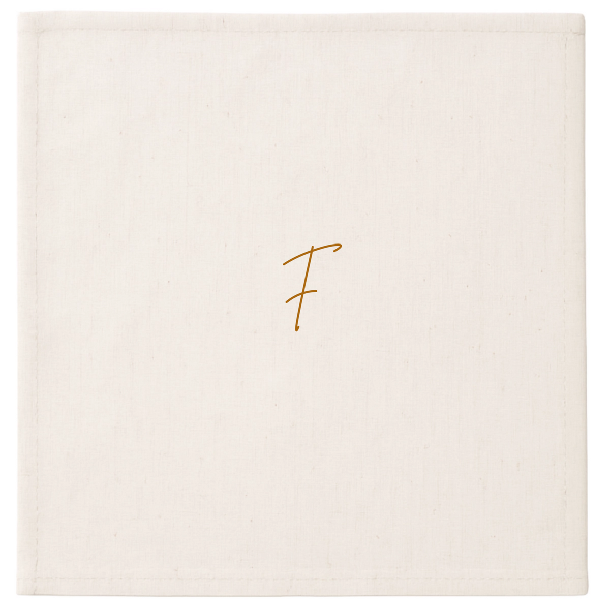 Deluxe Monogram Linen Napkin