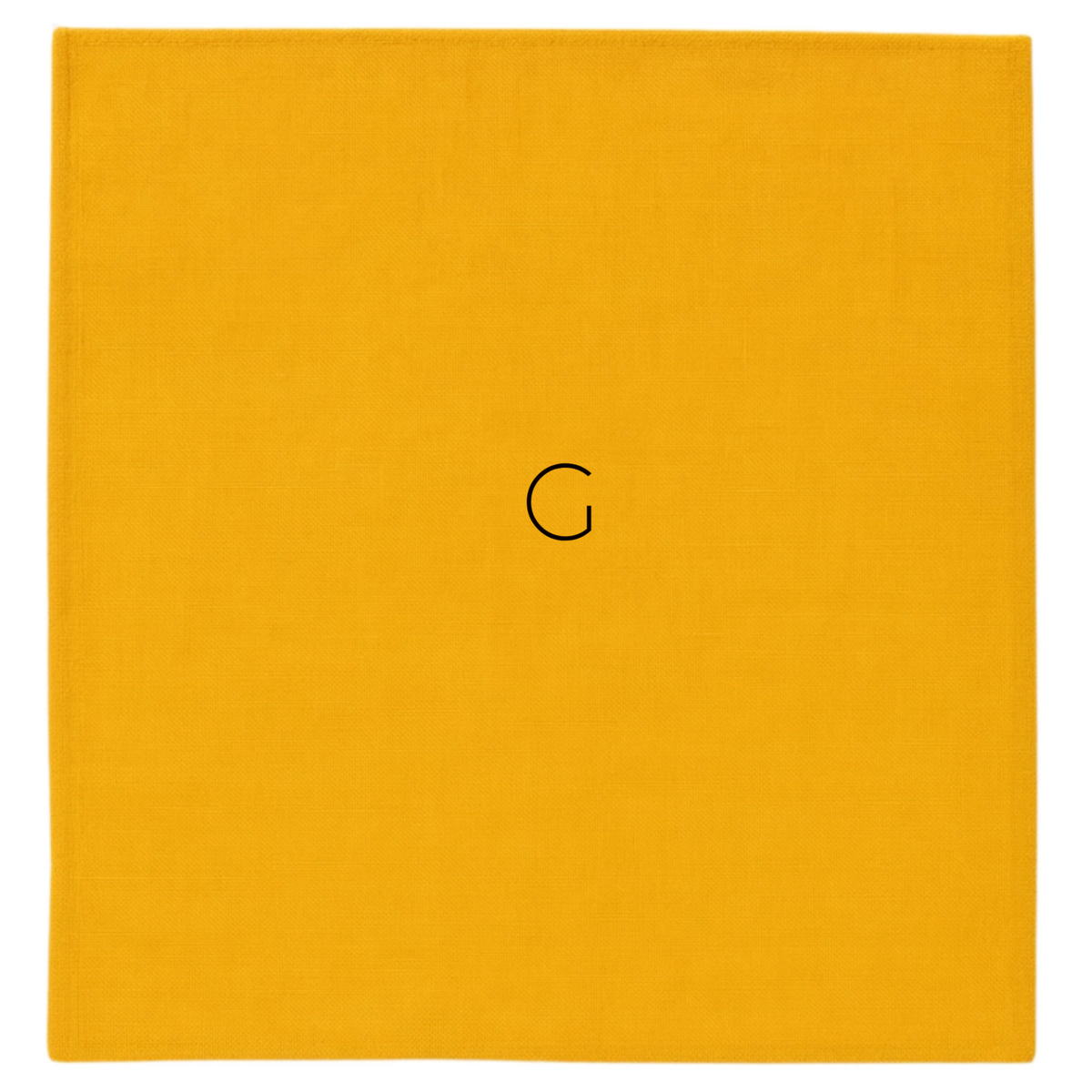 Deluxe Monogram Linen Napkin