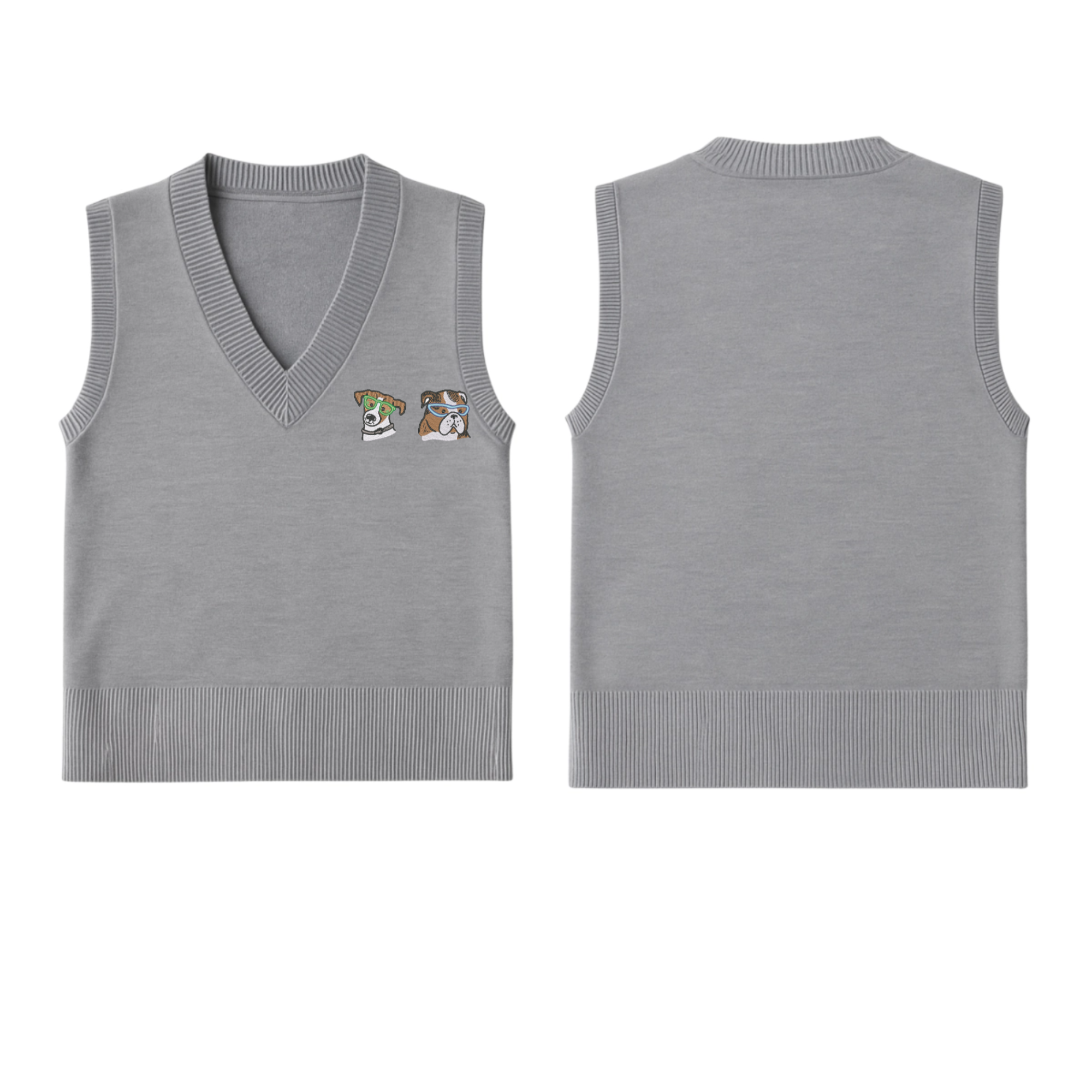 V-Neck Sweater Deluxe Pet Lover