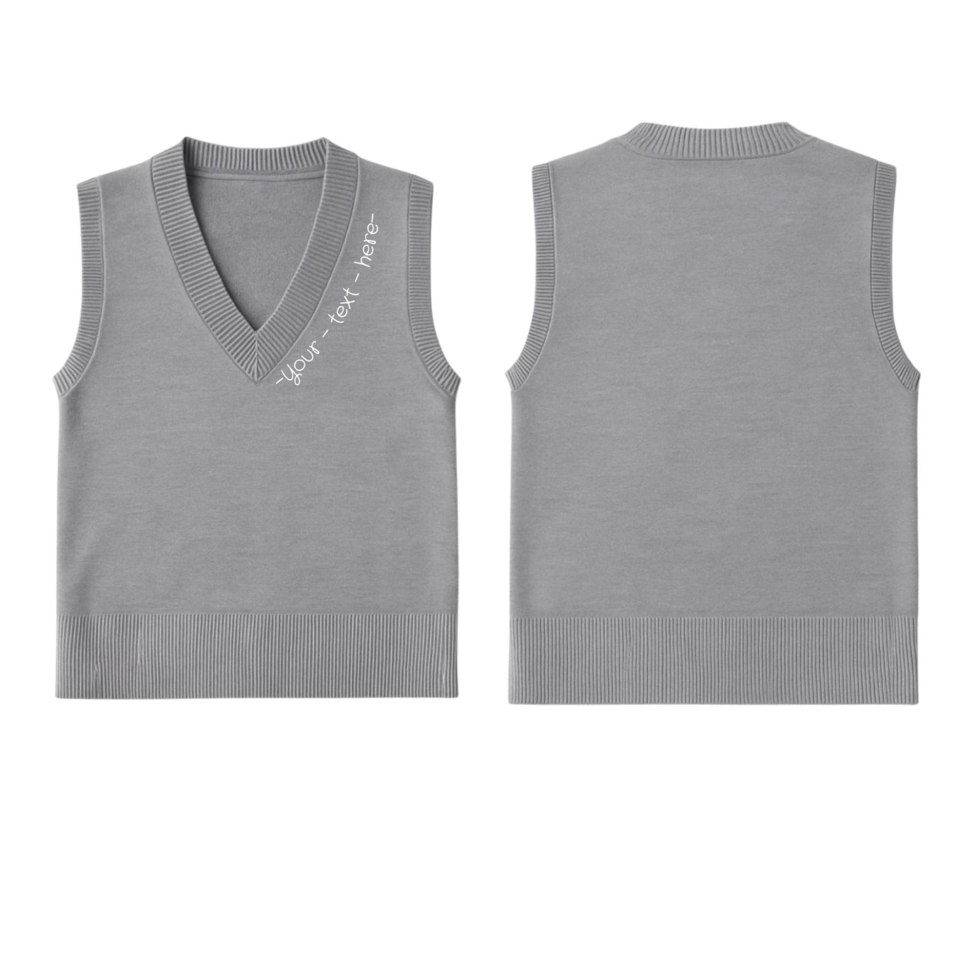 Inscription V-Neck  Sweater