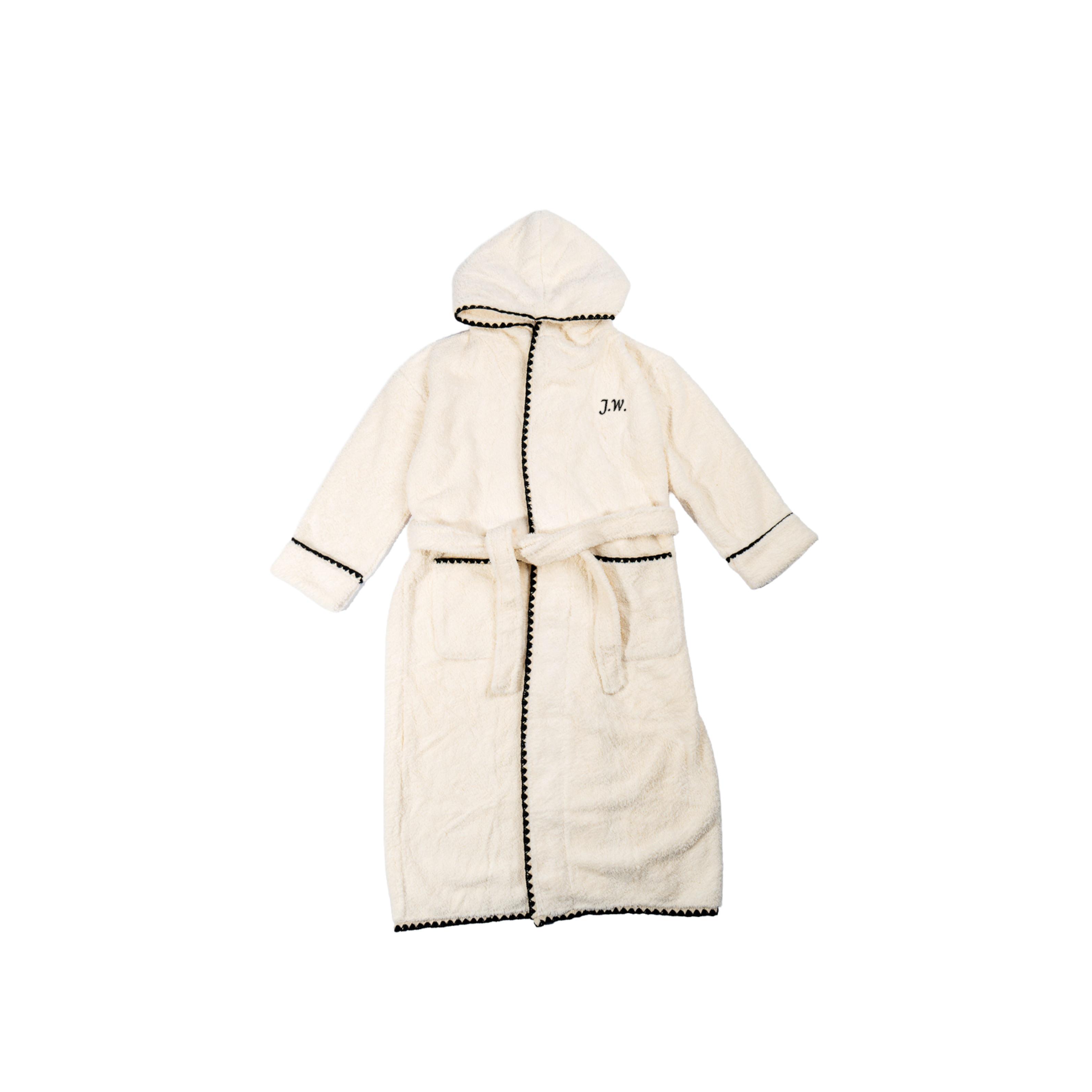 Monogram Hooded Bath Robe