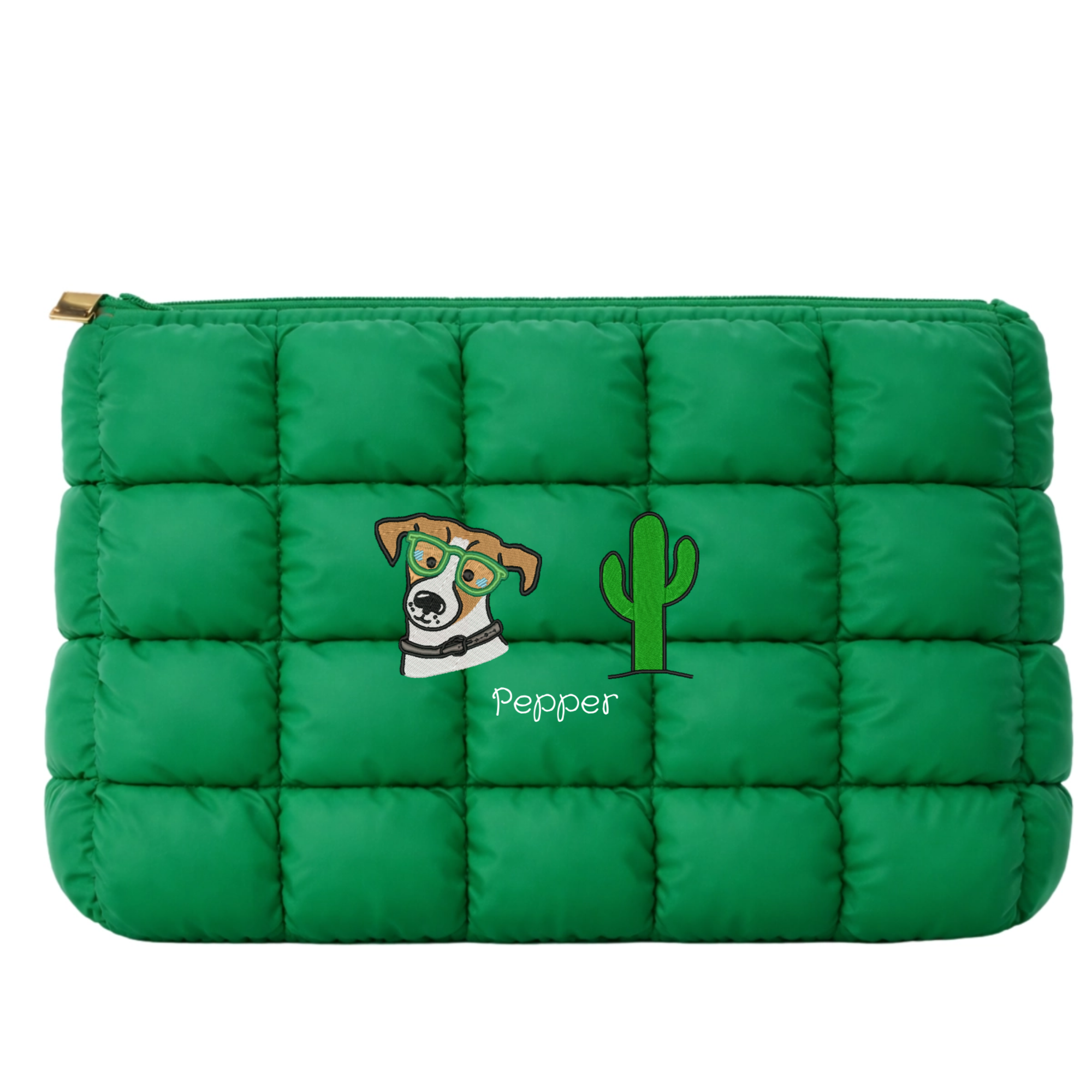 Icon II Quilted Cosmetic Makeup Bag