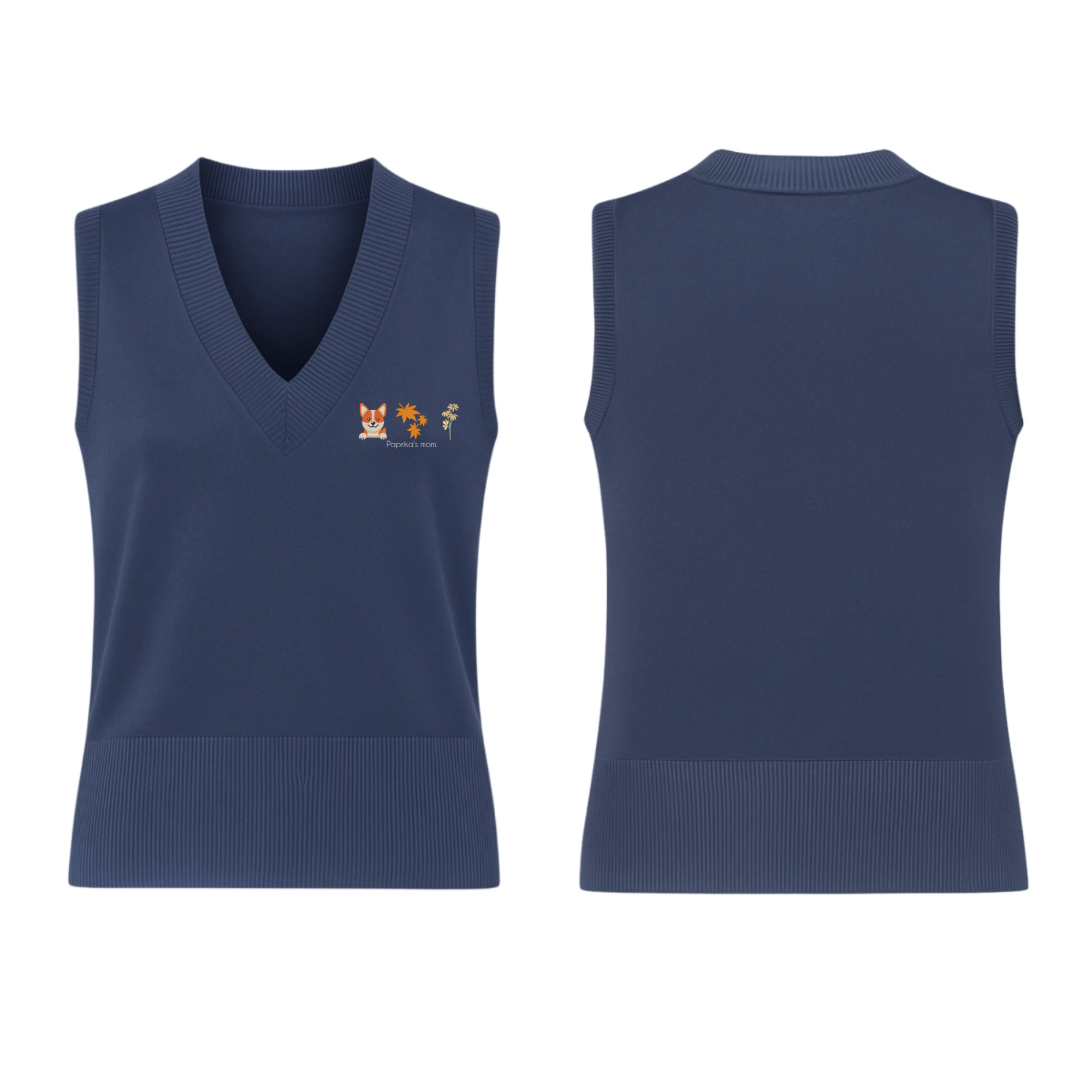 Icon III Sleeveless V-Neck Pullover Sweater