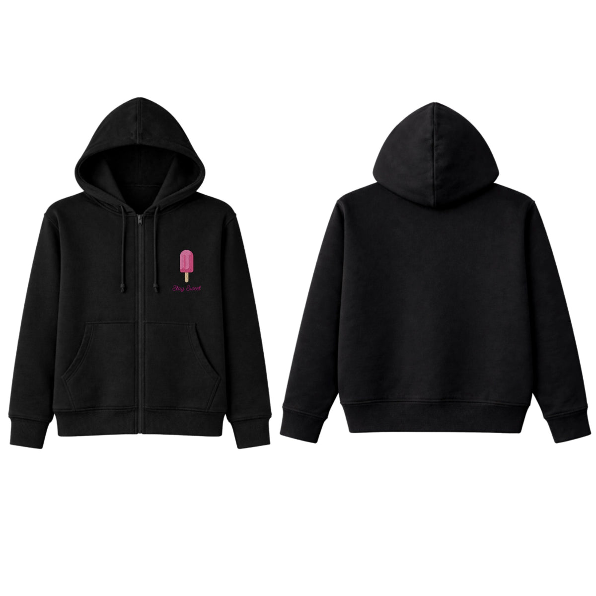 Icon I Luxe Short Zip Hoodie