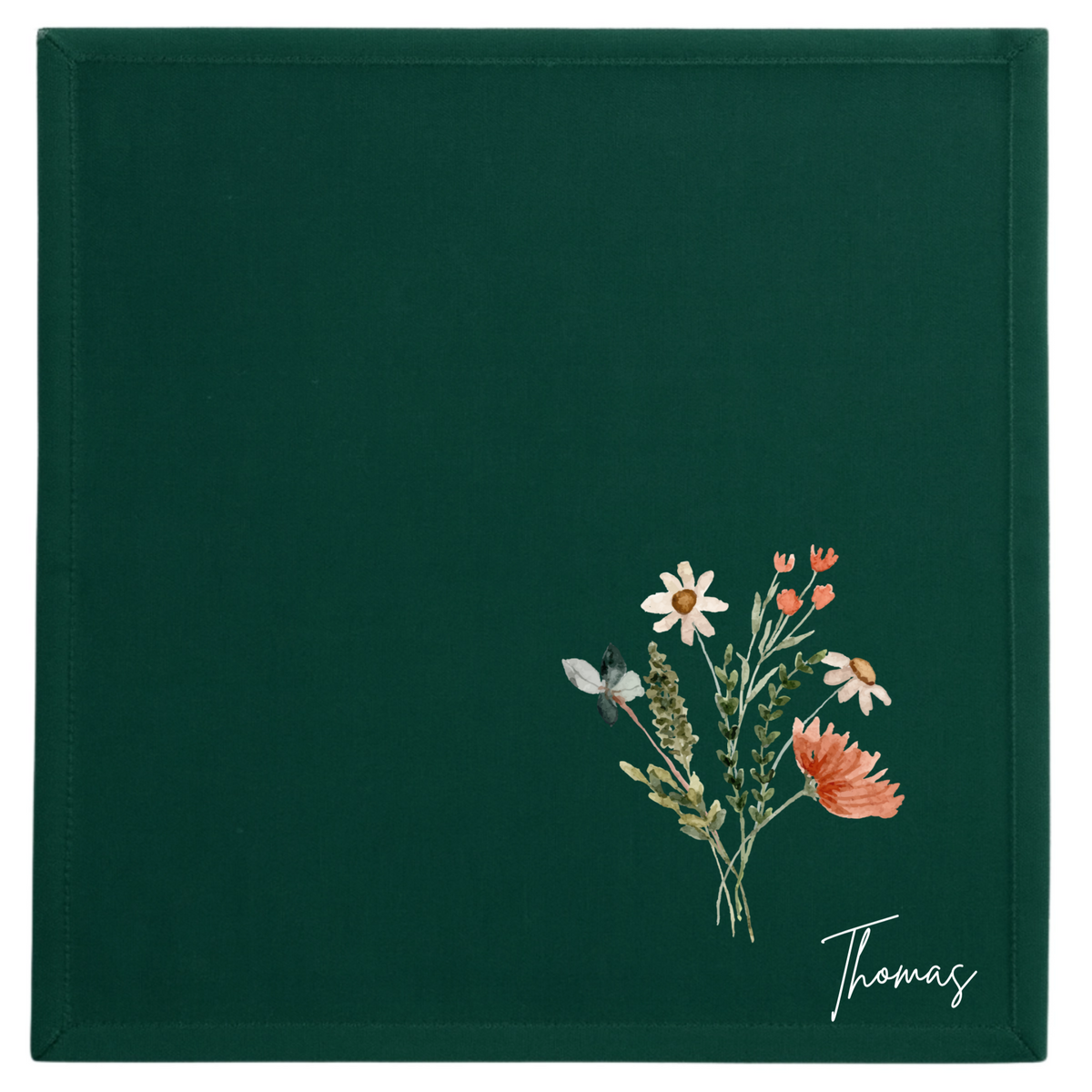 In Bloom Inscription Napkin