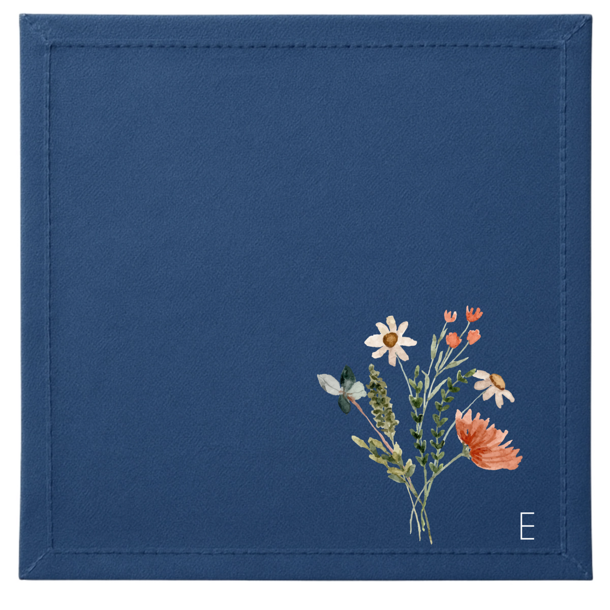 In Bloom Monogram Napkin