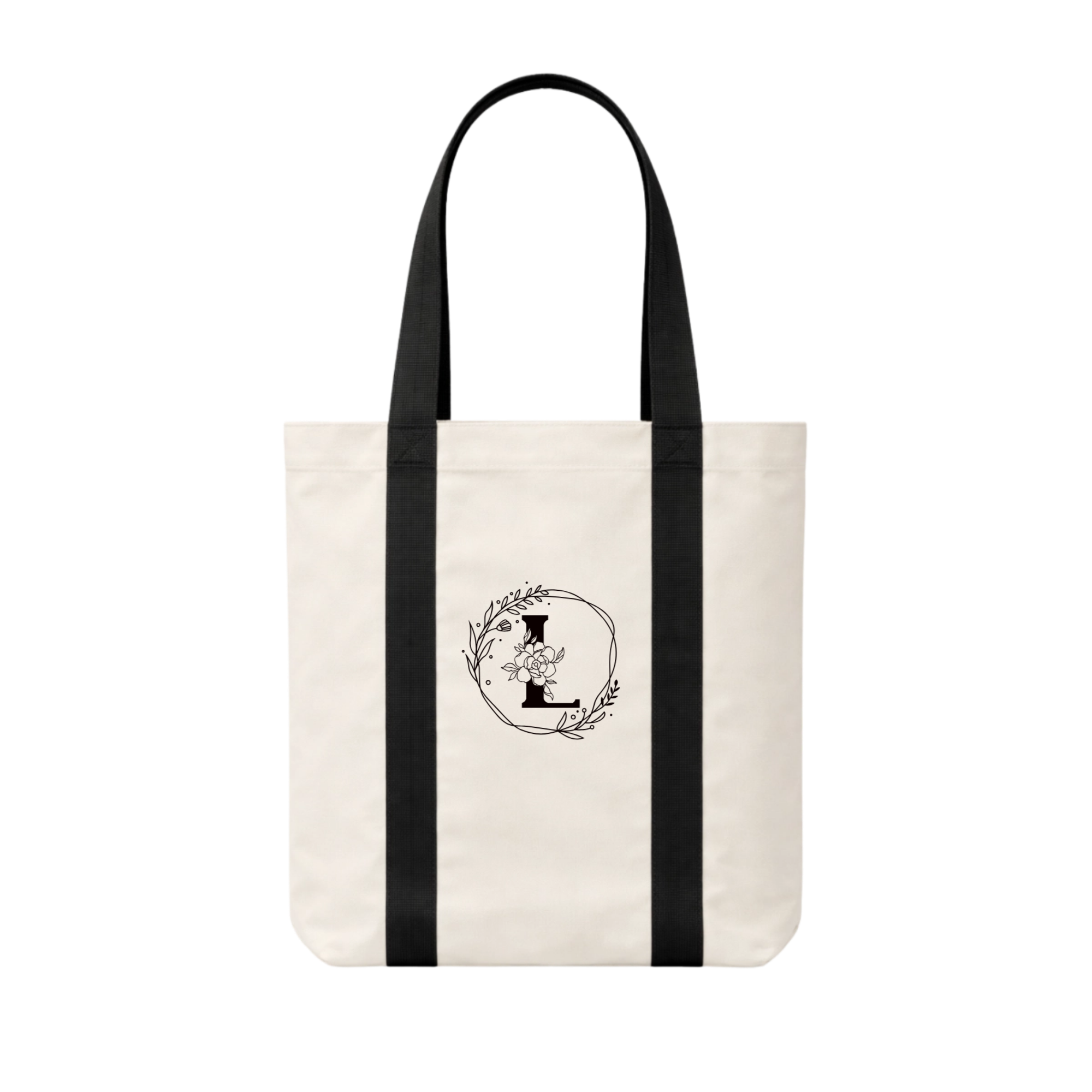 Monogram Two-Tone Tote