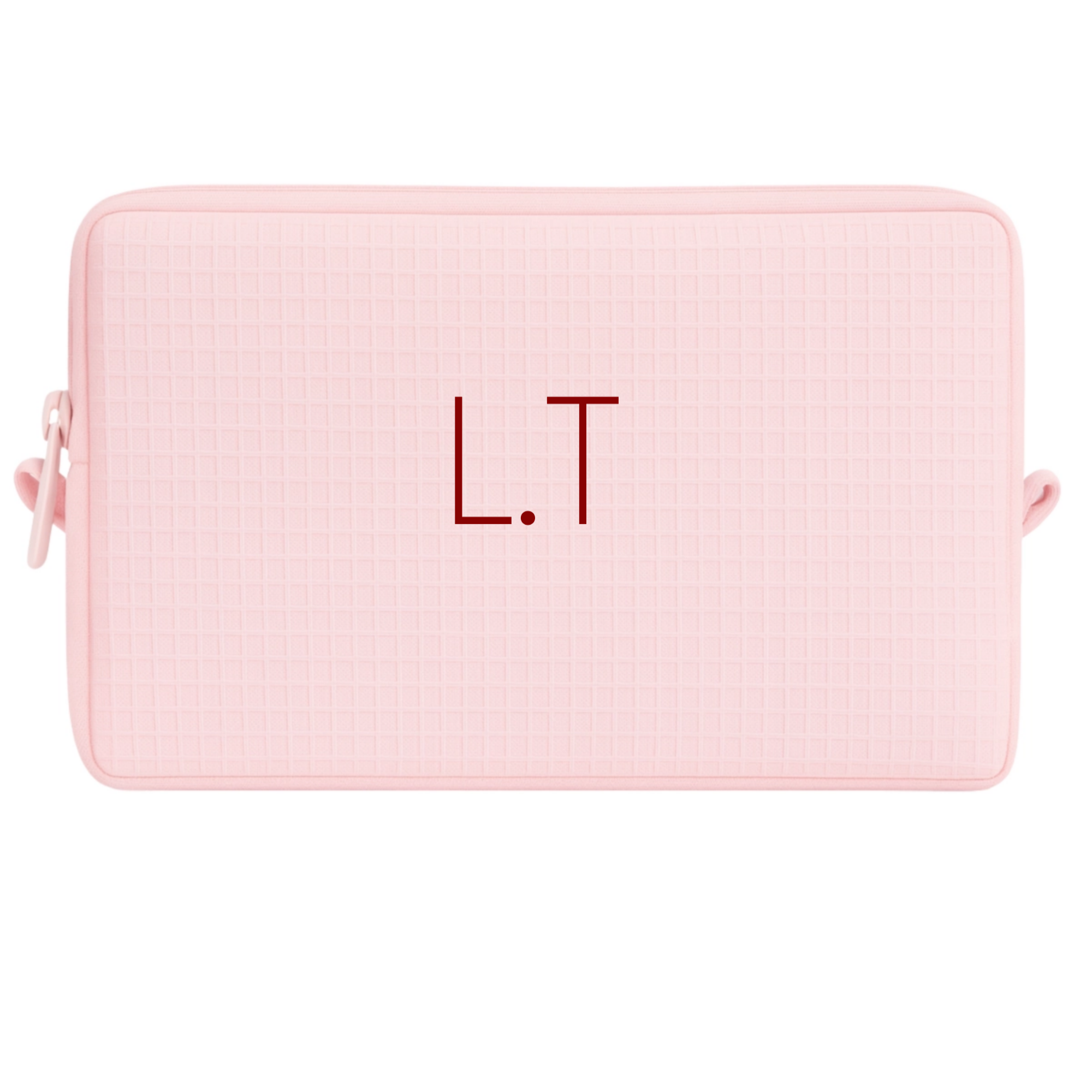 Initials Waffle Pouch