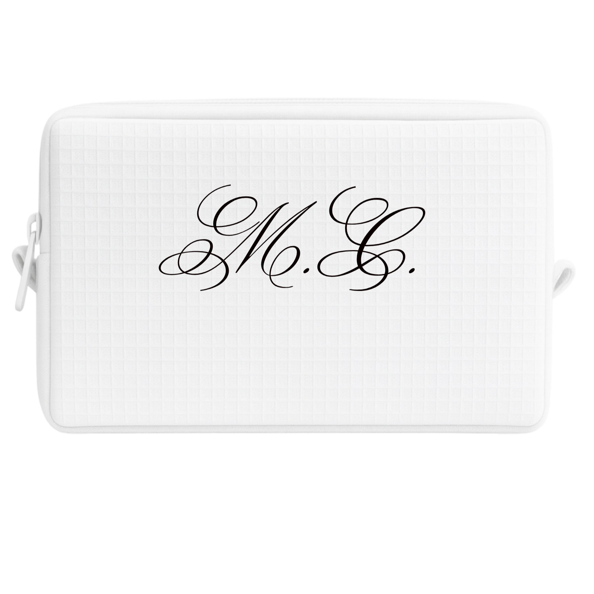 Initials Waffle Pouch