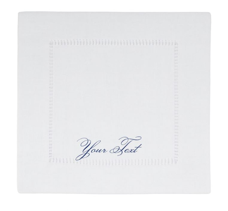Inscription Cocktail Napkin - PRICING PENDIENTE