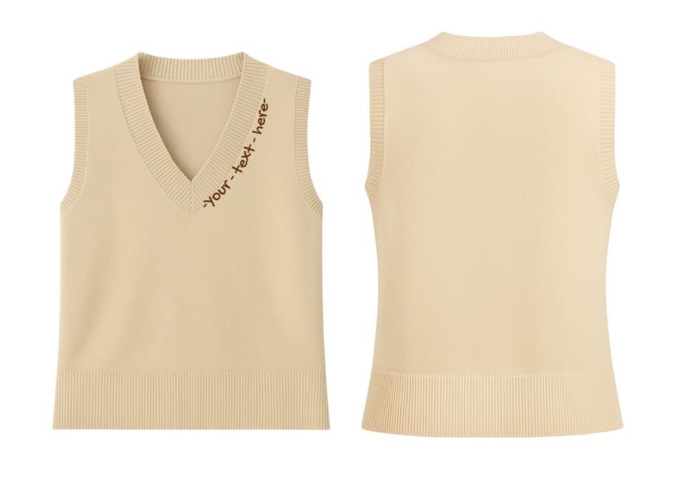 Inscription V-Neck  Sweater