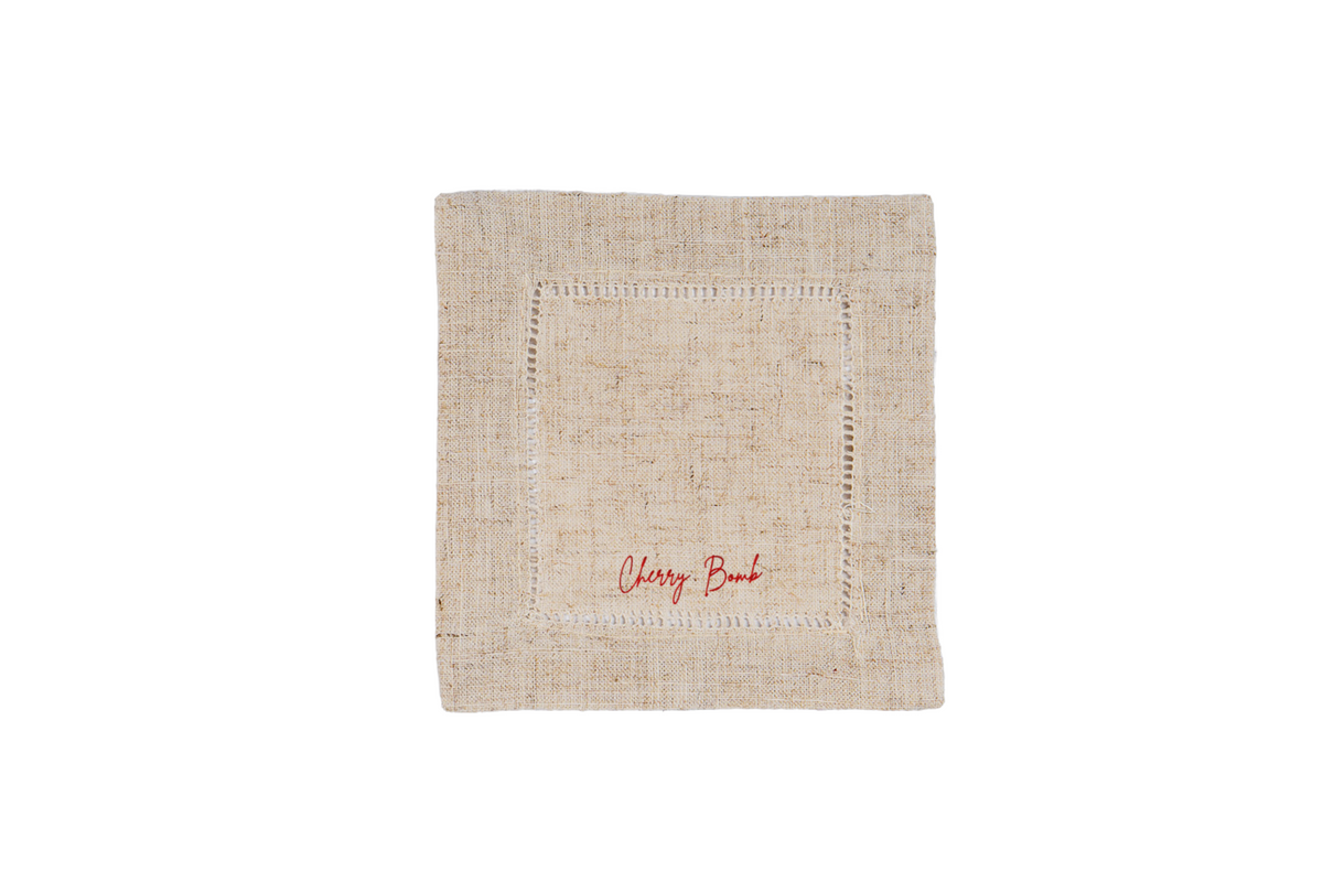 Inscription Cocktail Napkin