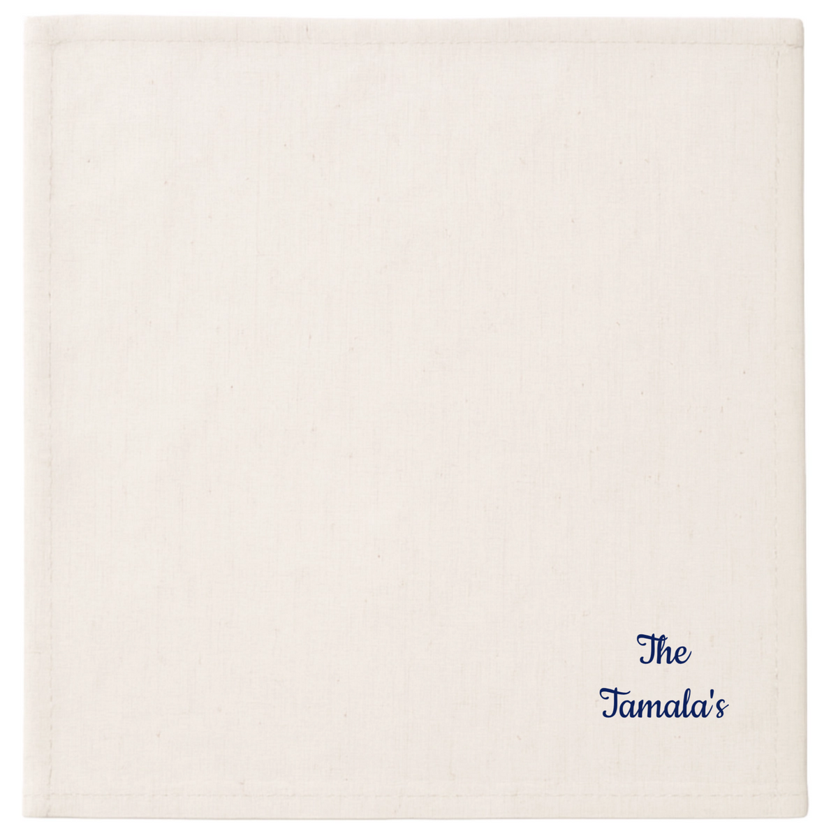 Inscription Linen Napkin