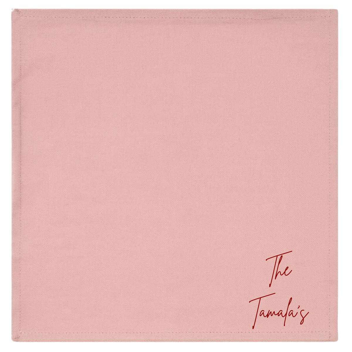 Inscription Linen Napkin