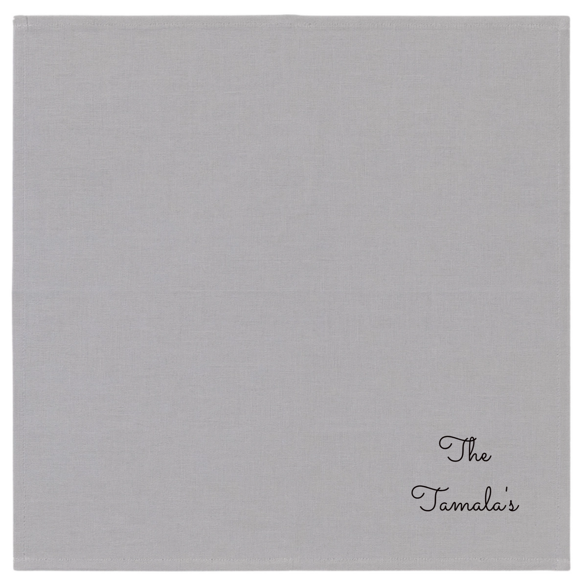 Inscription Linen Napkin