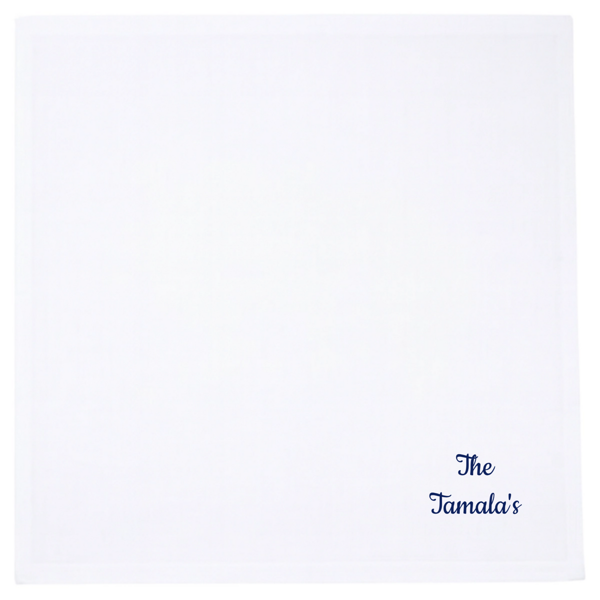 Inscription Linen Napkin