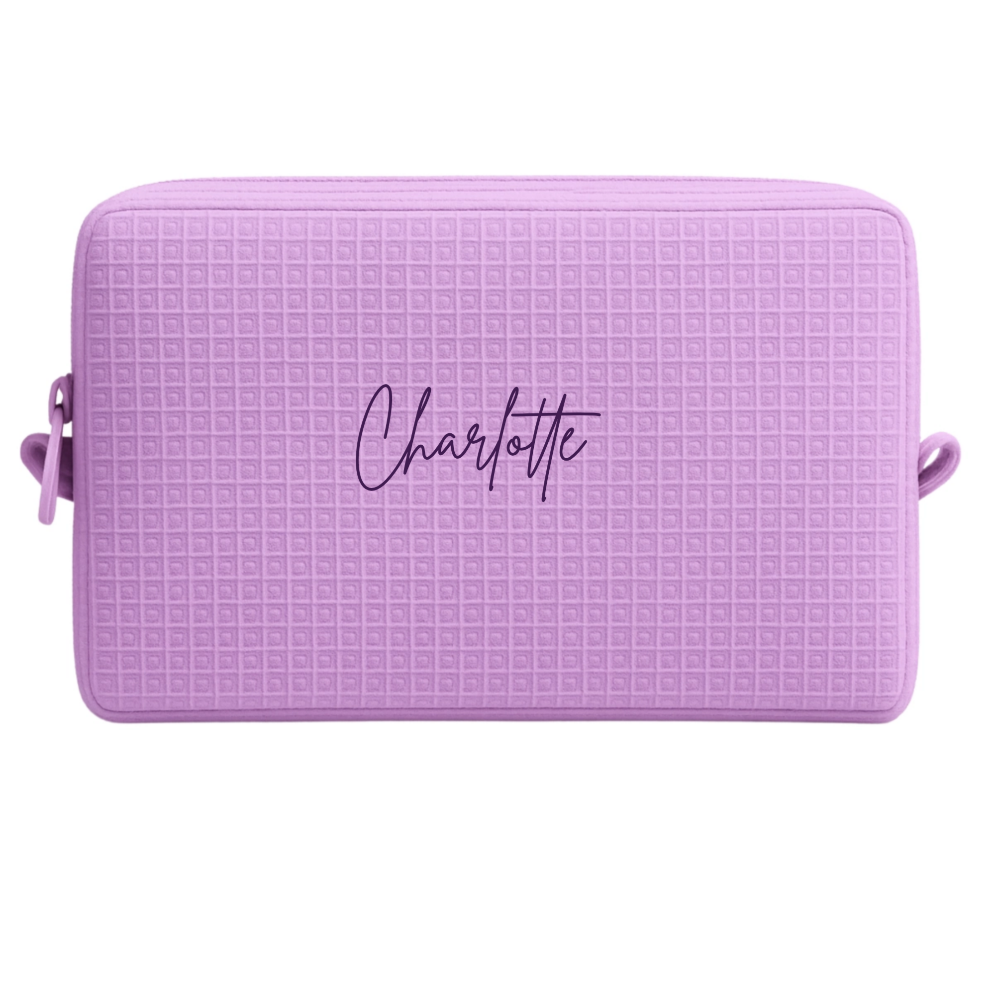Inscription Waffle Pouch