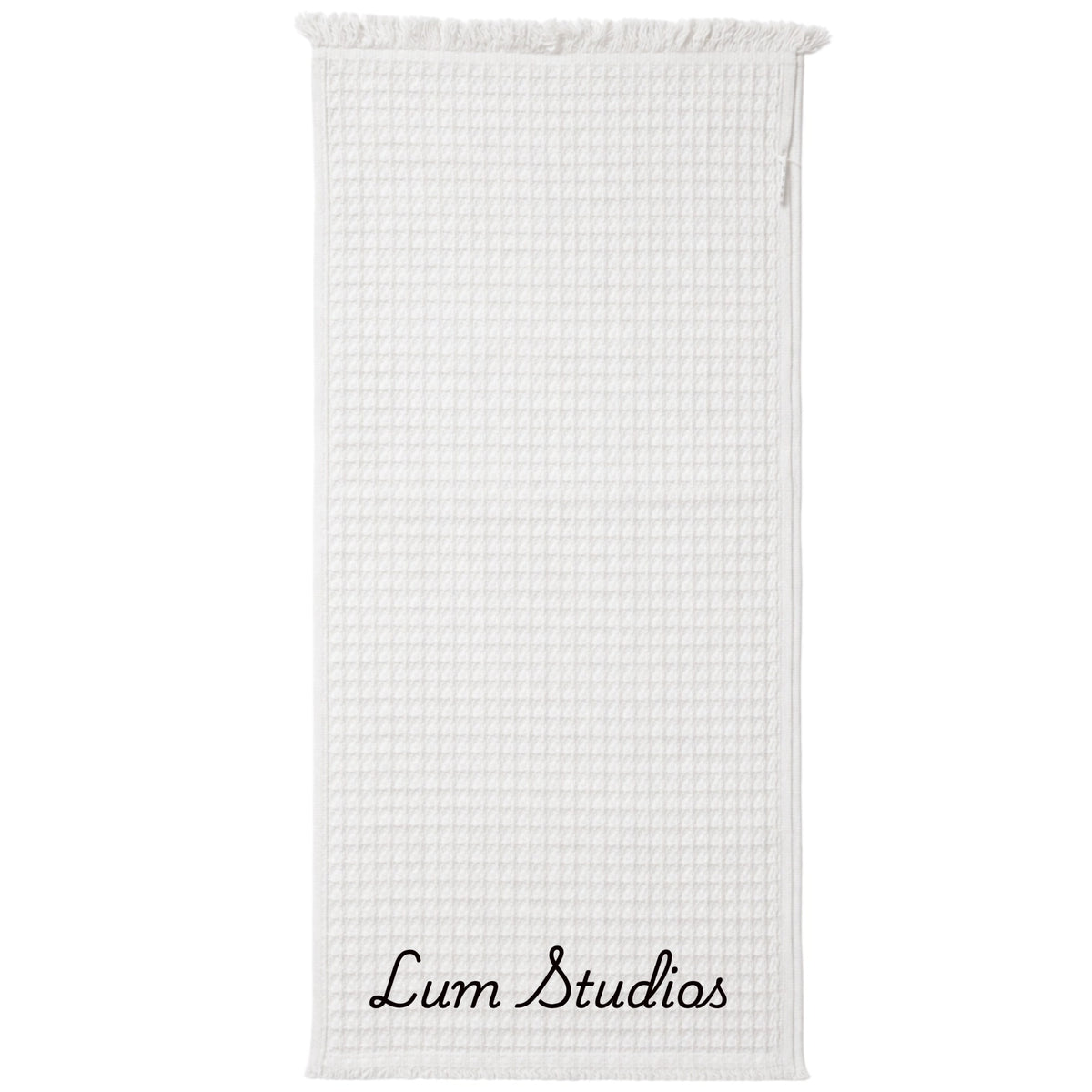 Inscription Waffle Towel - Large