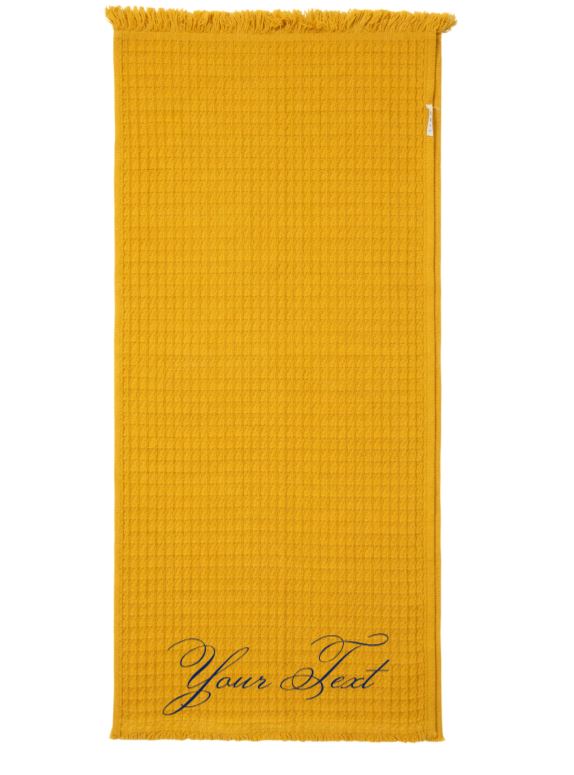 Inscription Waffle Towel - Large
