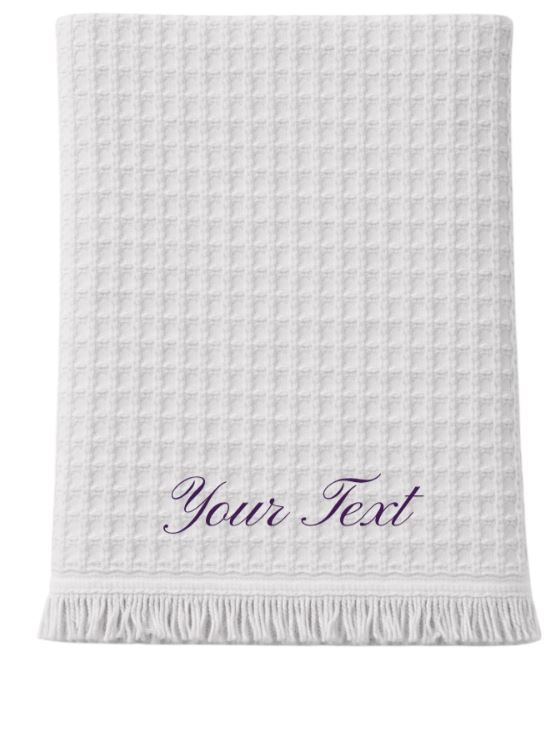 Inscription Waffle Towel - Small