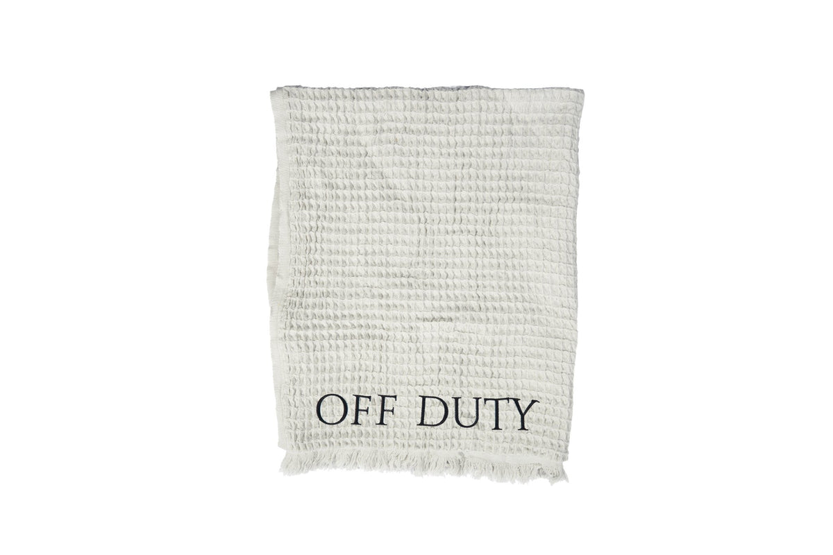Inscription Waffle Towel - Throw