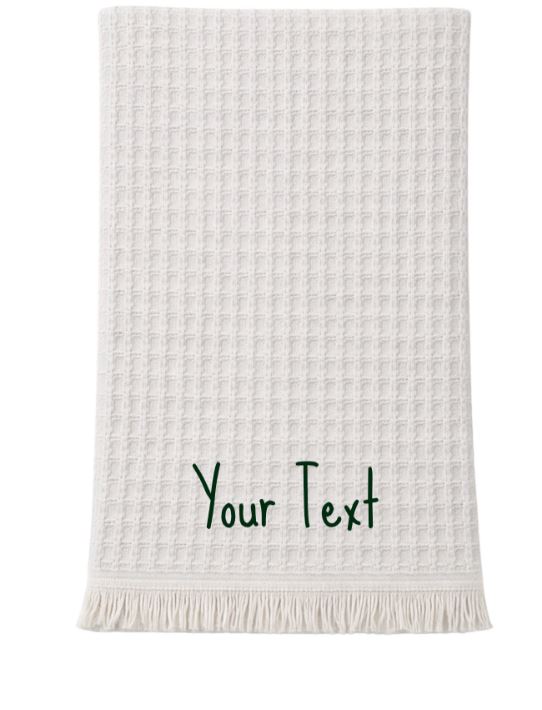 Inscription Waffle Towel - Small